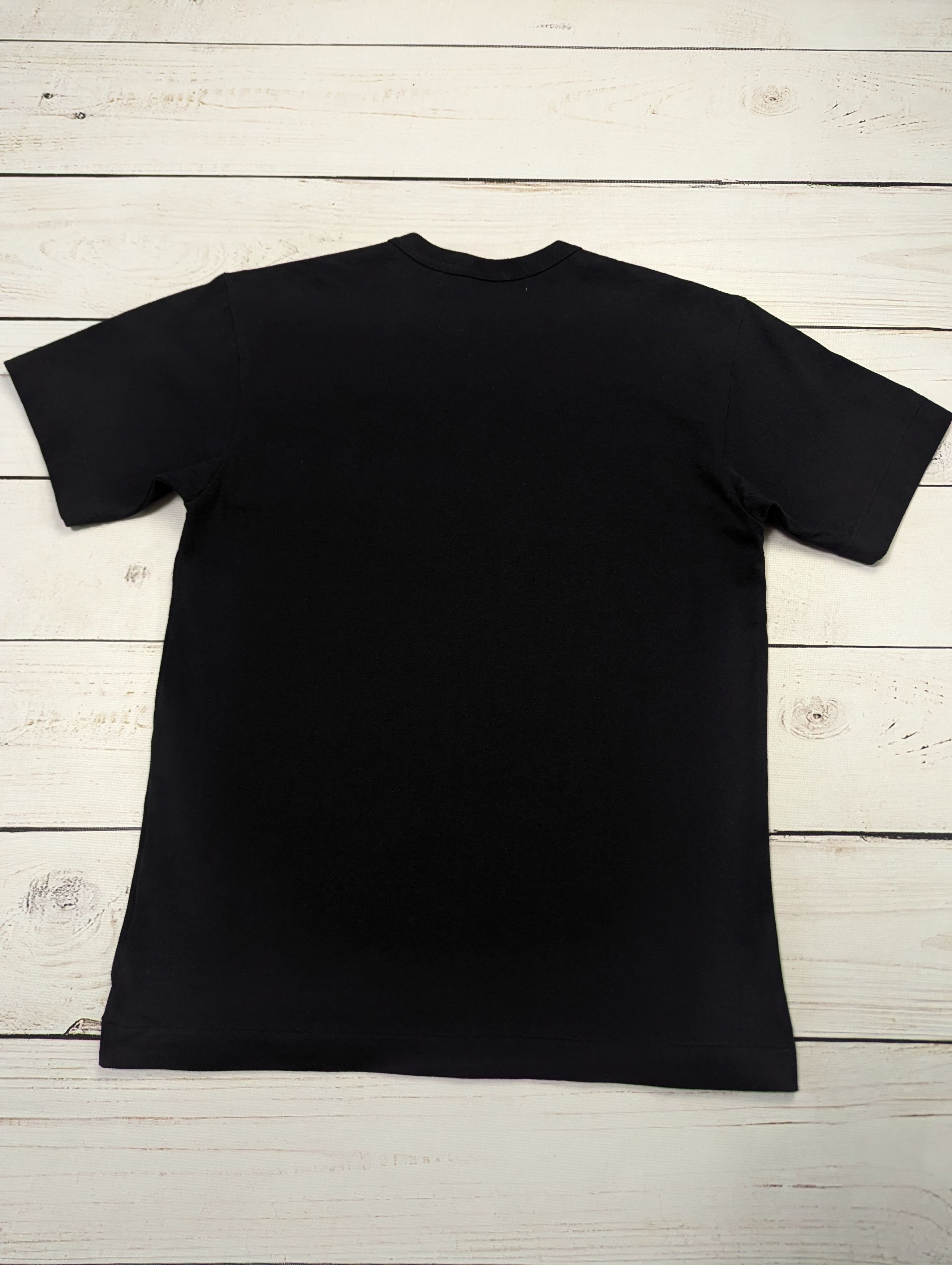 Comme des Garcons PLAY Comme Des Garcons Play black t-shirt AZ-T108 Size US M / EU 48-50 / 2 - 2 Thumbnail