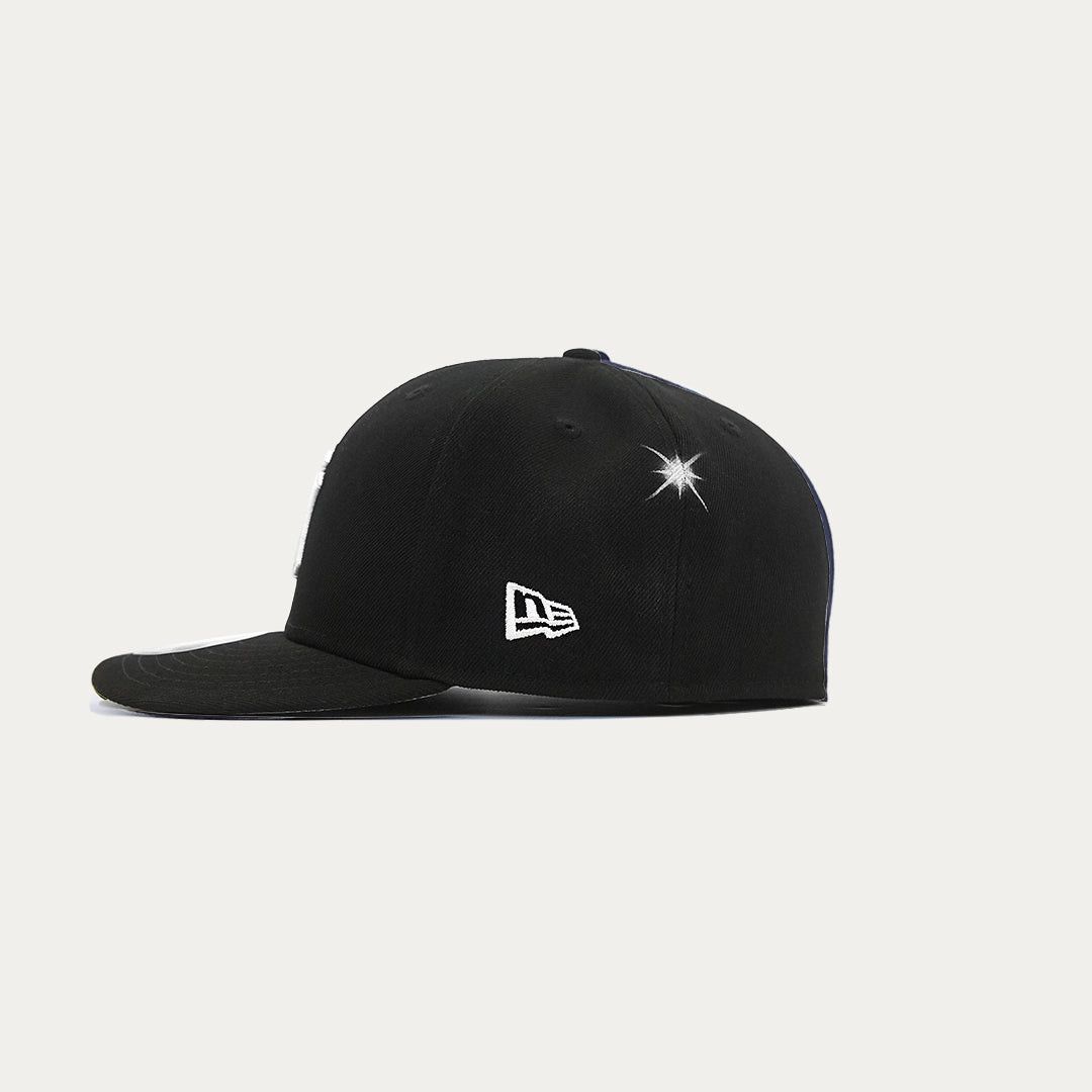 ay el ay en ay el ay en "en why" Black 59Fifty New Era 7 1/8 Size ONE SIZE - 3 Thumbnail