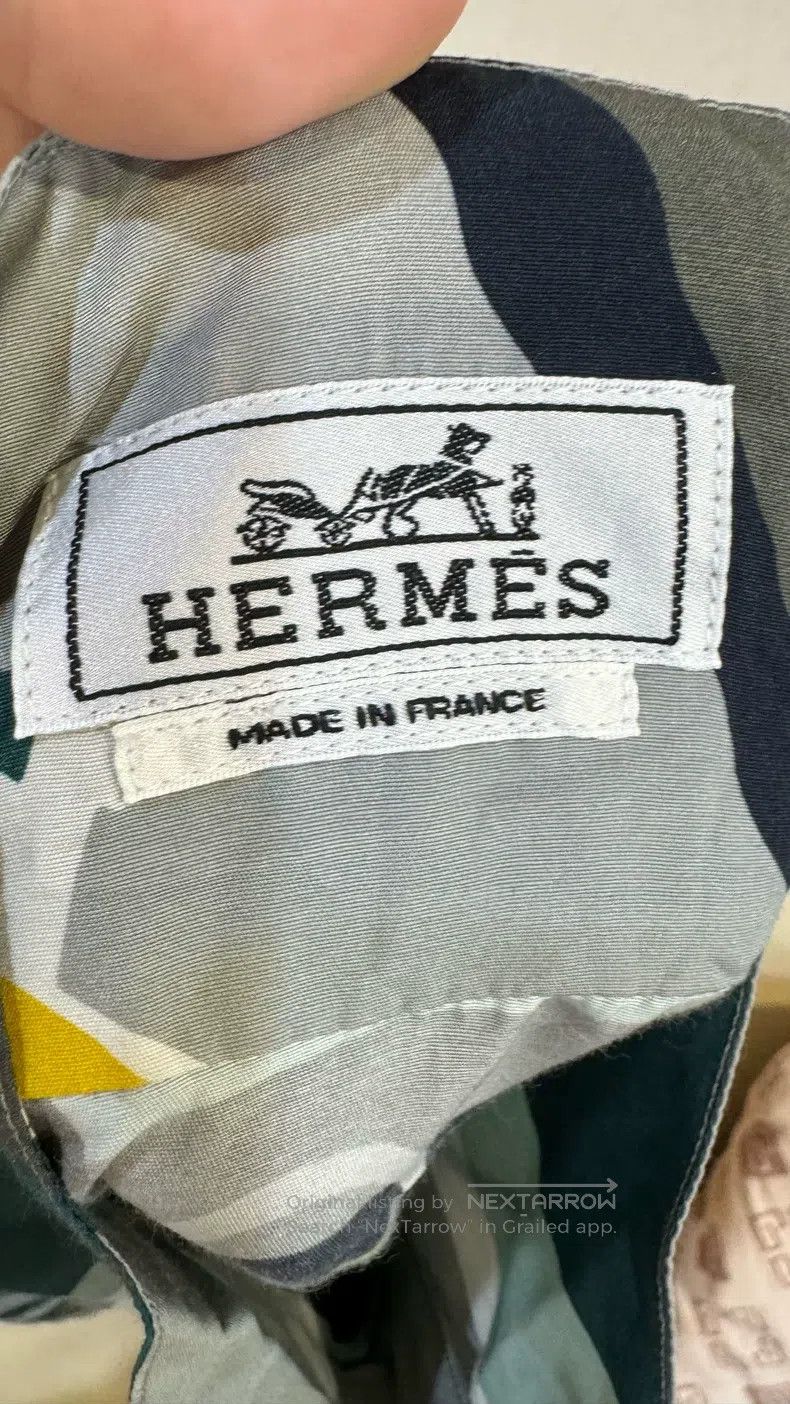 Hermes Hermes size 40 Warhorse Printed Pattern Silk Shirt Size US XXS / EU 40 - 3 Thumbnail