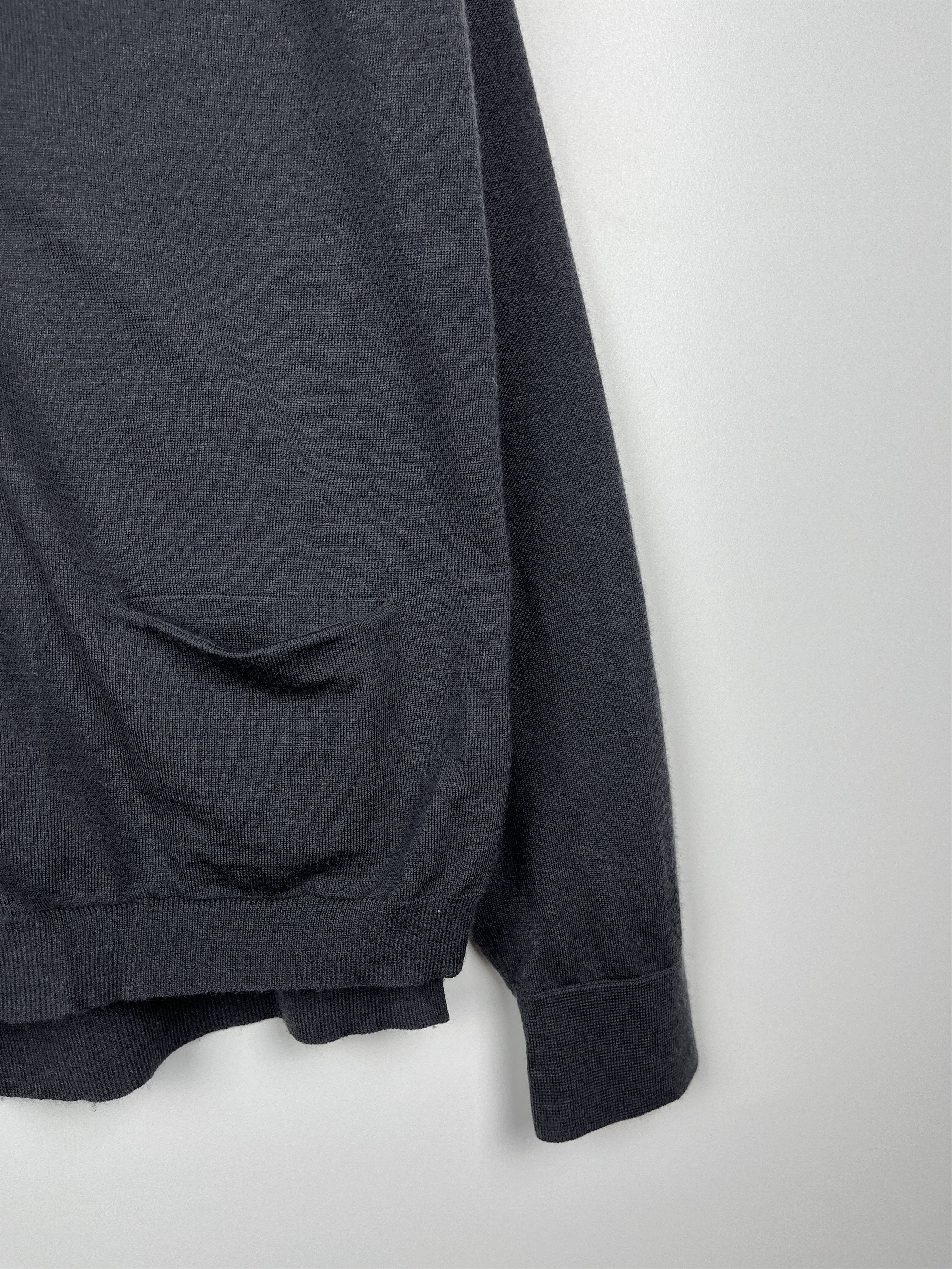 Jil Sander × Uniqlo Uniqlo J+ Jil Sander Wool Blend Men's Cardigan Sweater Size US M / EU 48-50 / 2 - 5 Thumbnail