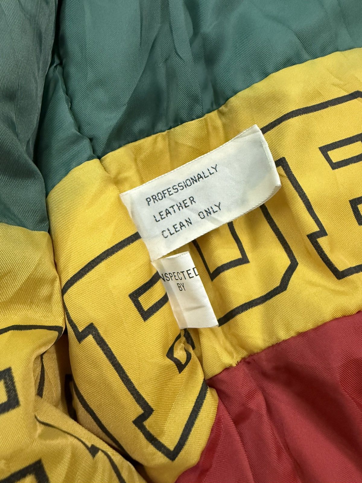 Michael Hoban RARE VINTAGE MICHAEL HOBAN RASTA LEATHER BOMBERS JACKET Size US M / EU 48-50 / 2 - 19 Thumbnail