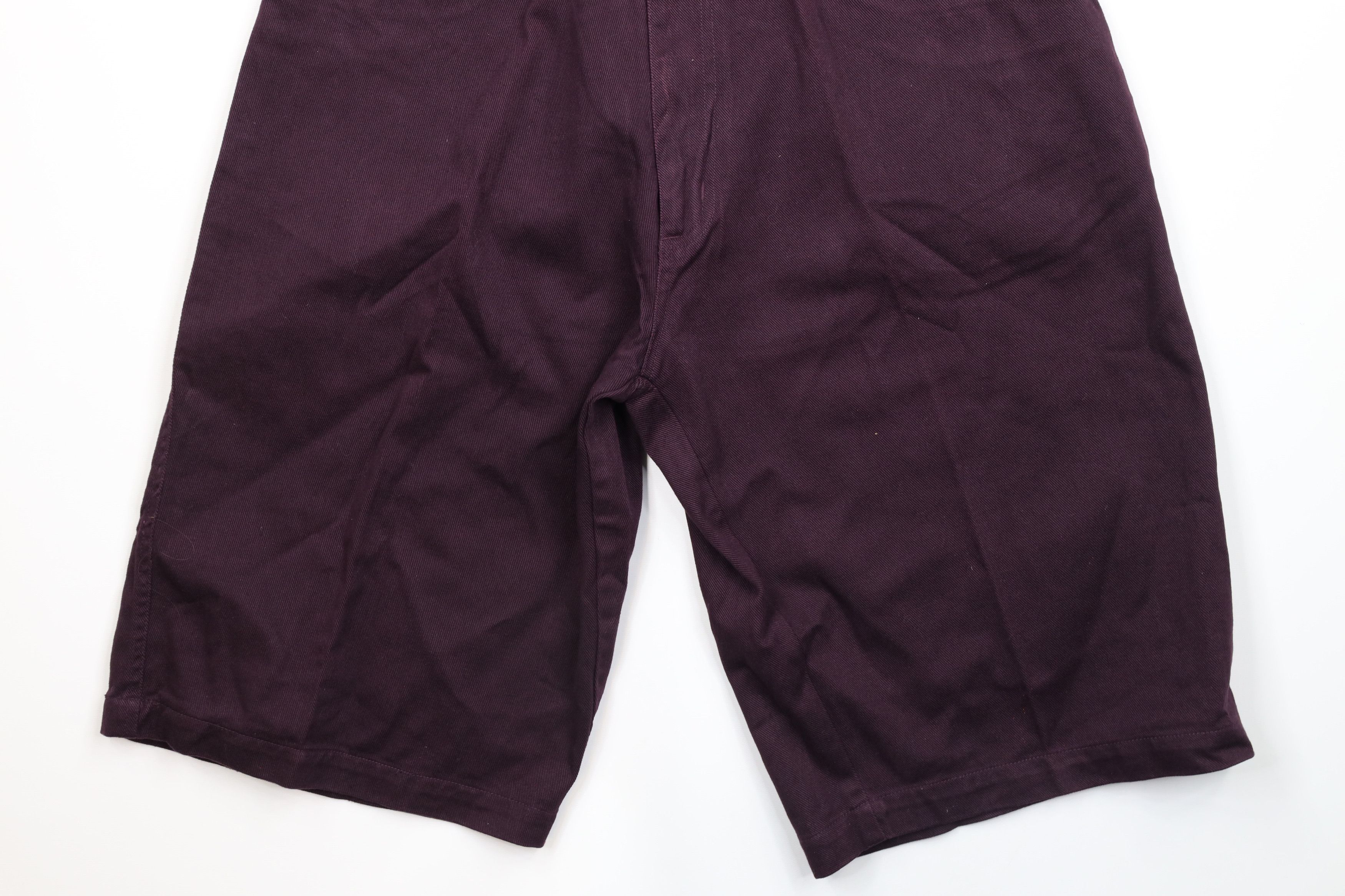 Vintage Deadstock Vintage 90s Streetwear Denim Shorts Jorts Purple Size US 33 - 4 Thumbnail