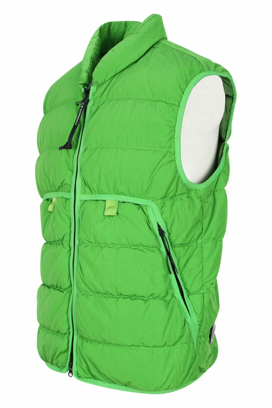 C.P. Company o1y1224 Vest in Green Size US L / EU 52-54 / 3 - 3 Thumbnail