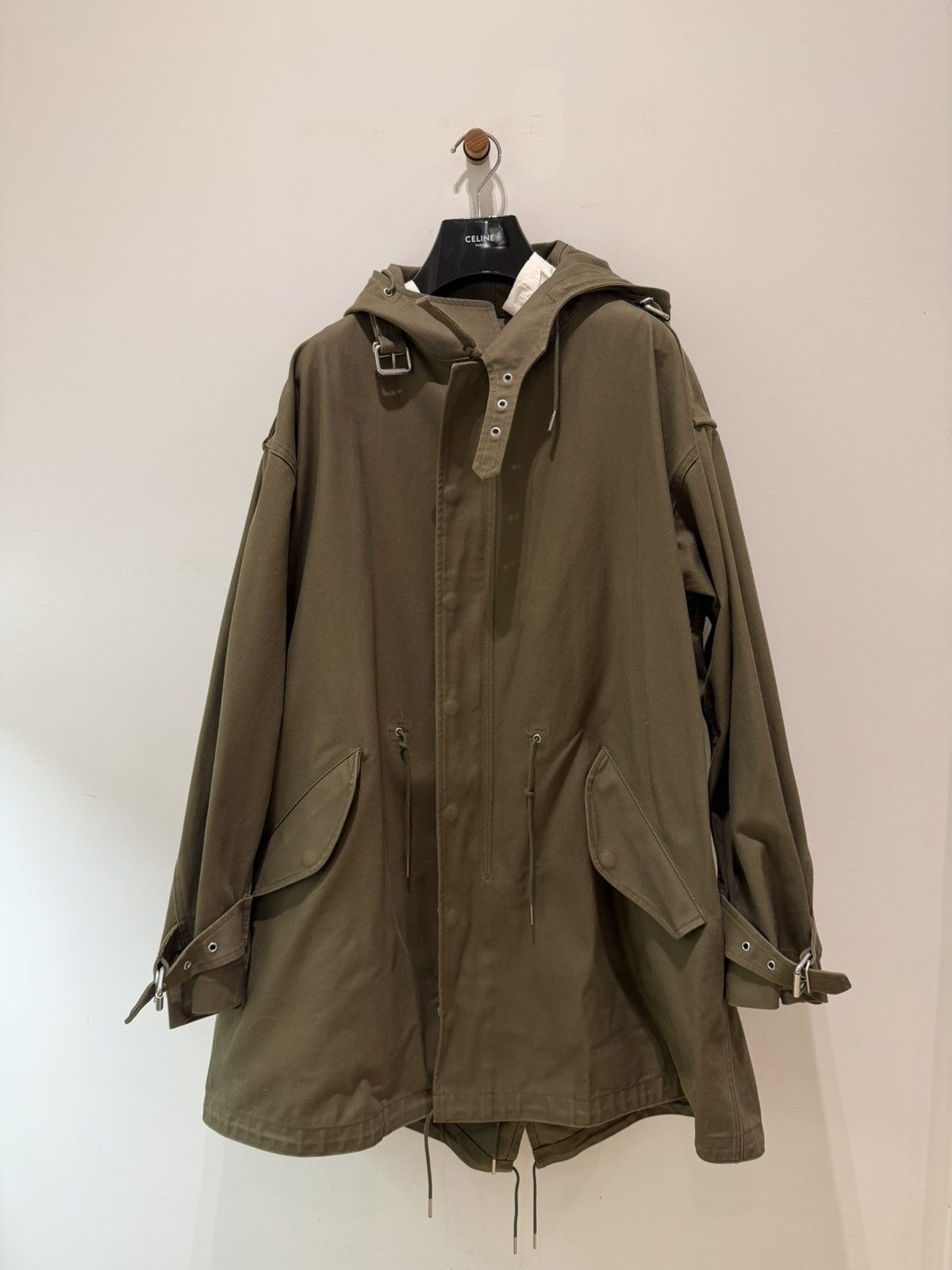 CELINE by Hedi Slimane x Christian Marclay Parka size XS
