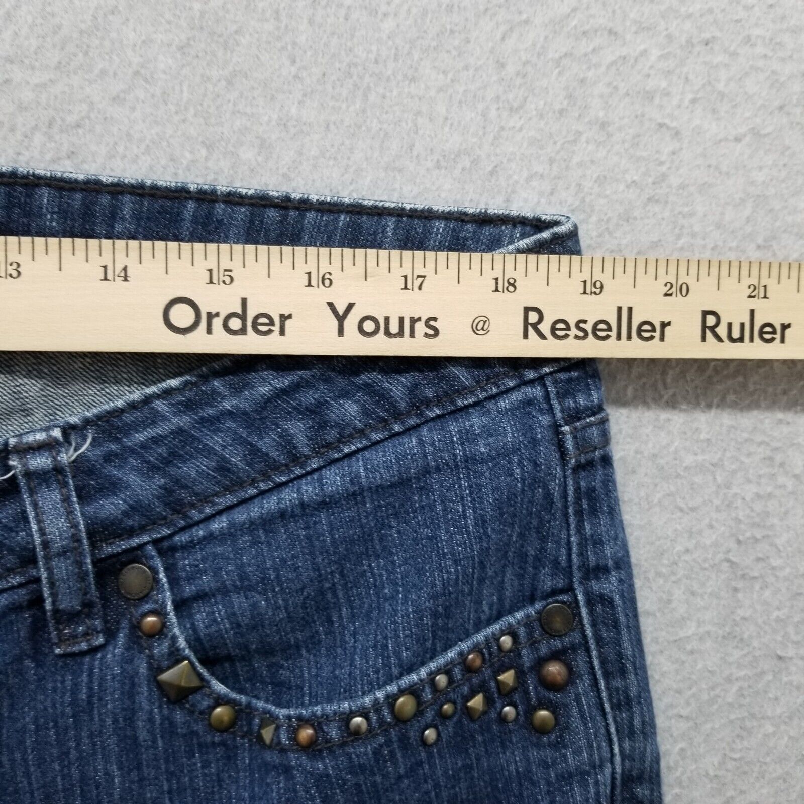 Other Liz Claiborne Jeans Womens 16 Denim Flared 38x31 Stretch Size 38" / US 16 / IT 52 - 11 Thumbnail