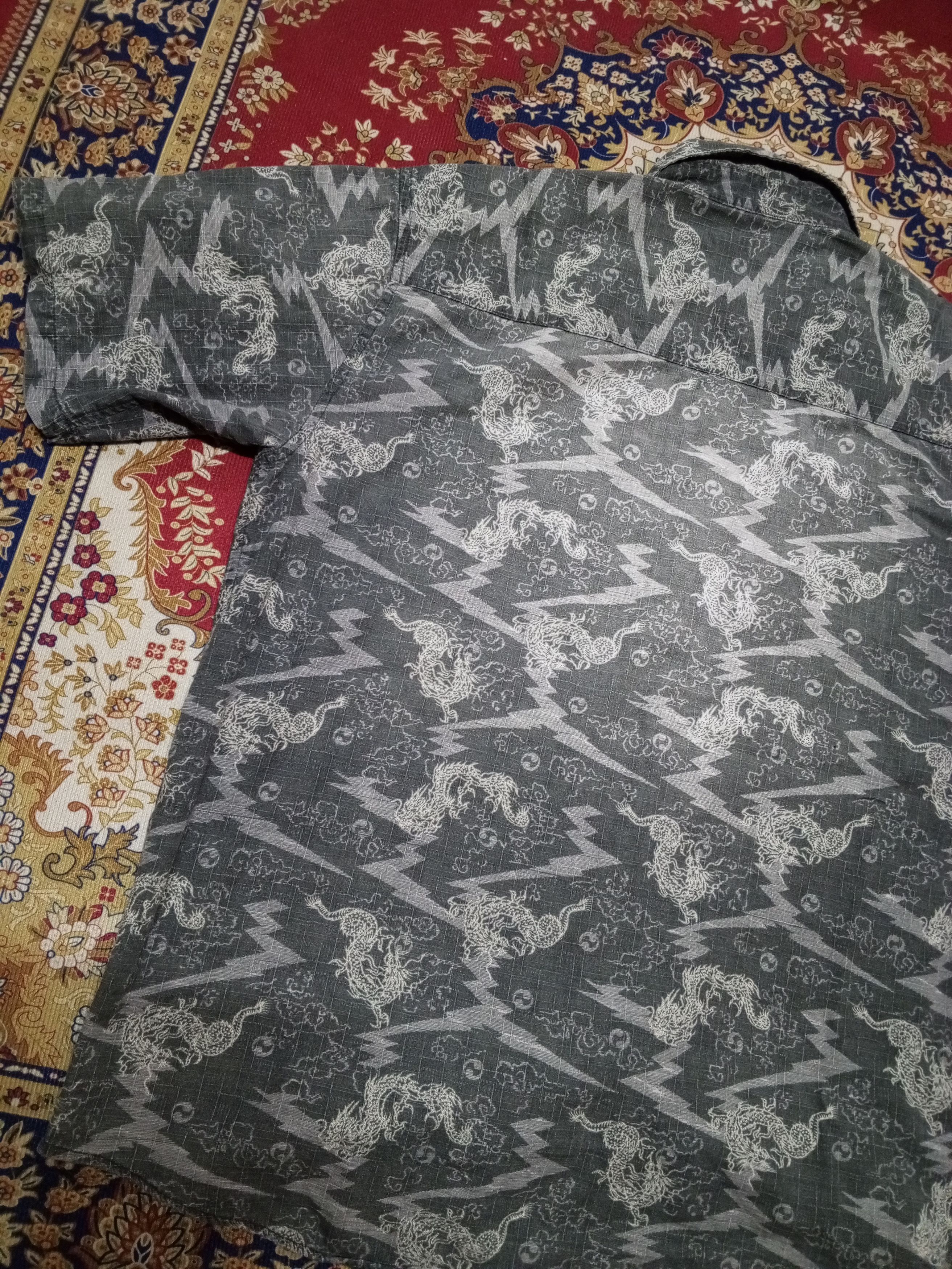 Dragonfly × Japanese Brand DRAGONFLY BUTTON SHIRT SHORT SLEEVE Size US XL / EU 56 / 4 - 7 Thumbnail
