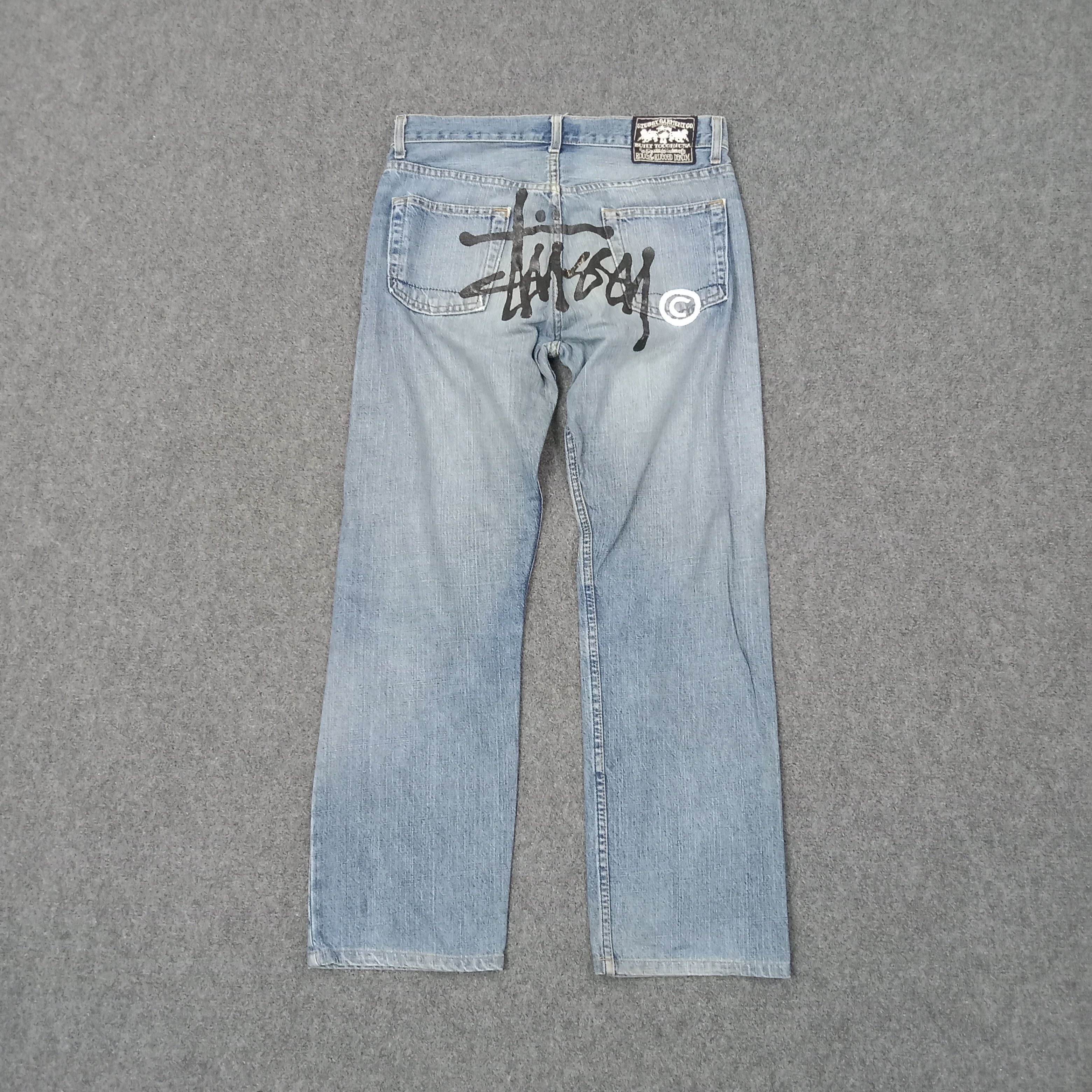 Stussy Stussy American Streetwear Style Denim Jeans C228N9 Size US 30 / EU 46 - 1 Thumbnail