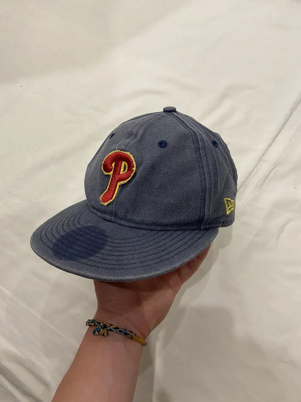 Hat Club VINTAGE PHILADELPHIA PHILLIES MLB FADED Y2K BASEBALL CAP HAT Size ONE SIZE - 1 Thumbnail