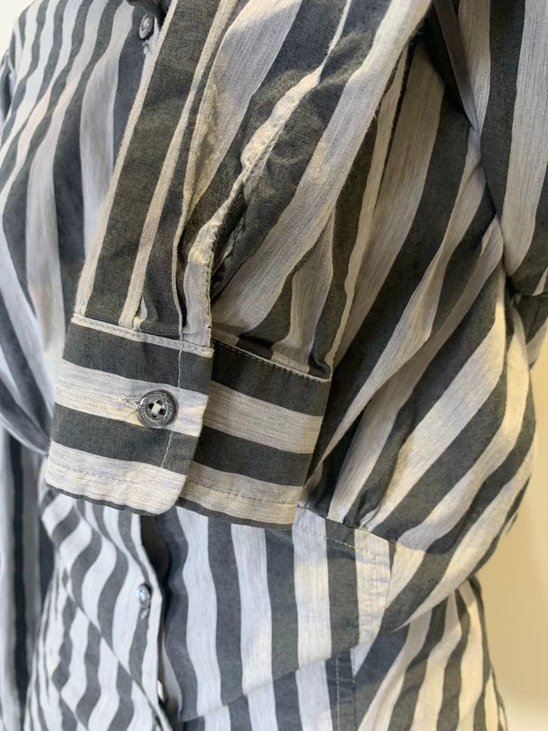 Vivienne Westwood Vivienne Westwood size38 Gray striped waist shirt Size XS / US 0-2 / IT 36-38 - 6 Thumbnail
