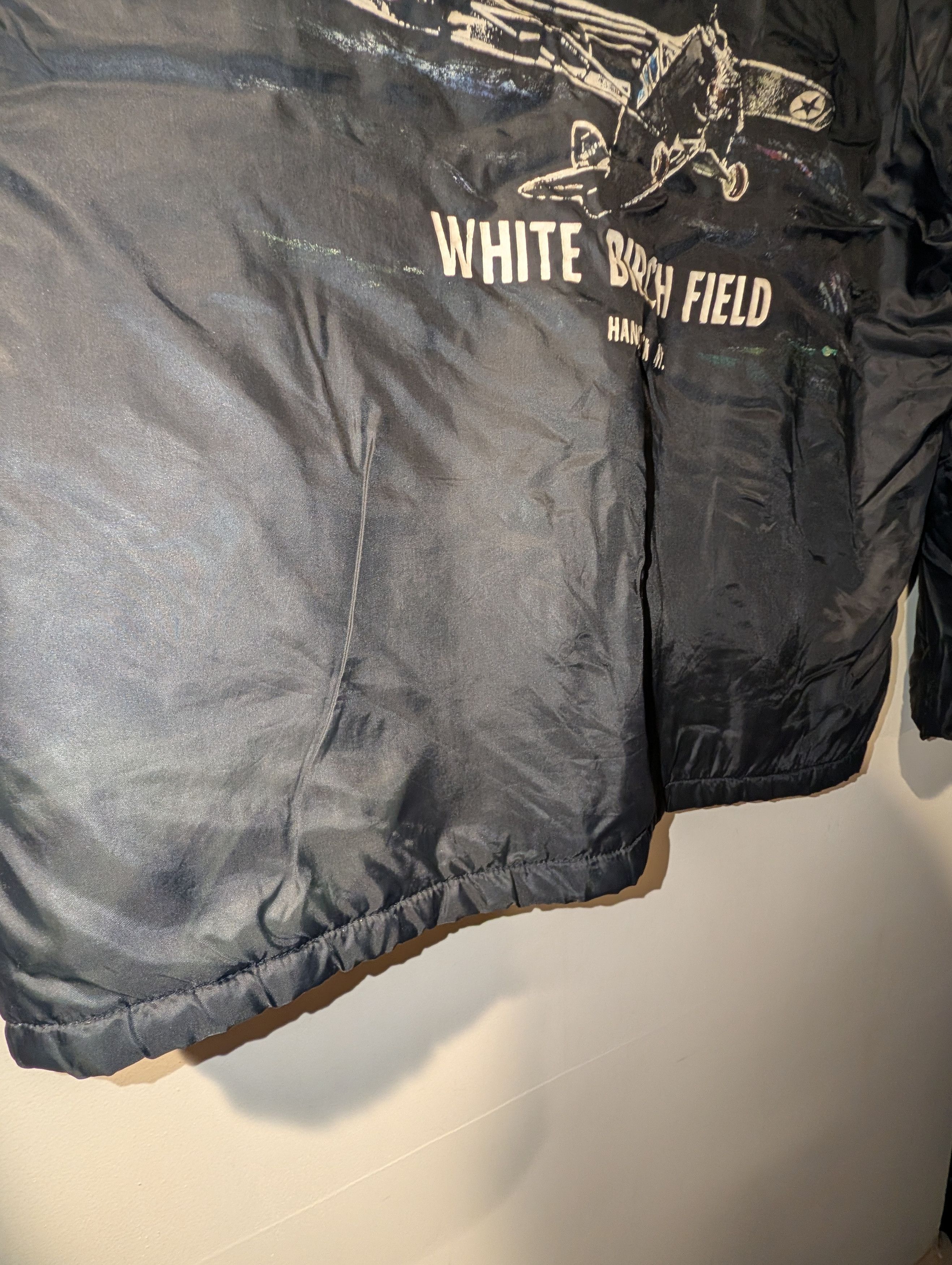 Vintage Vintage 90s Deposit Flying Club White Birch Field Jacket Size US L / EU 52-54 / 3 - 5 Thumbnail