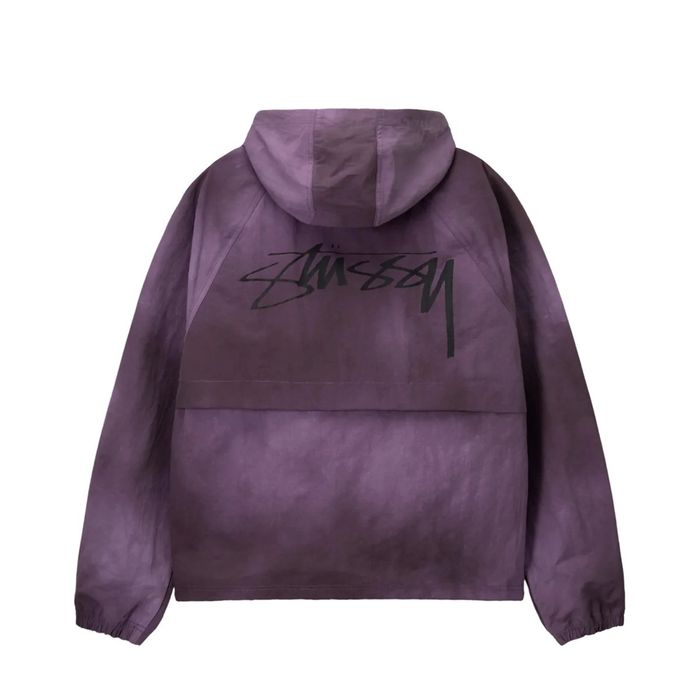 Stussy Stussy Wave Dye Beach Shell Purple Jacket Gorpcore | Grailed