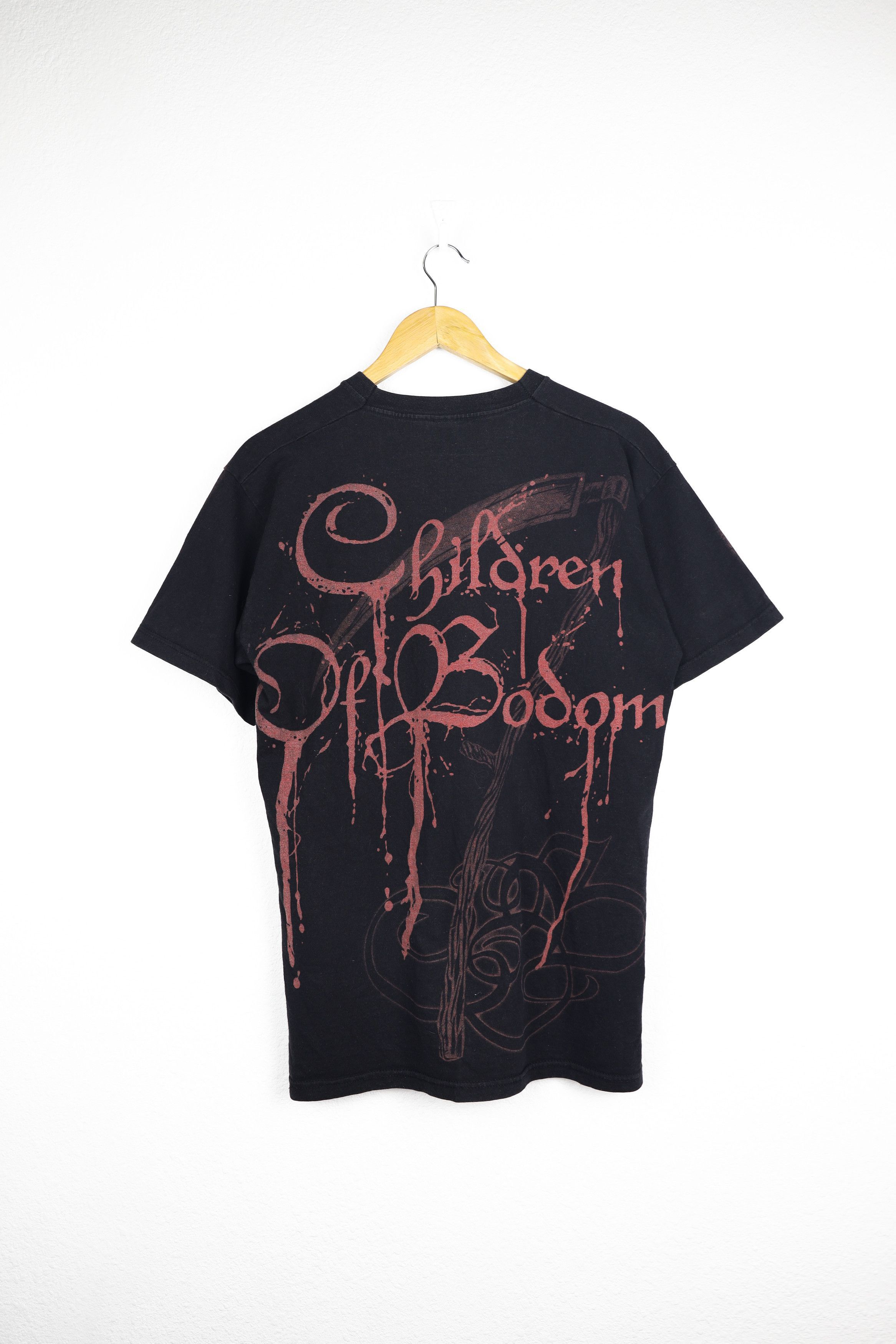 Band Tees Vintage Children of Bodom All Over Print Graphic Tee T-shirt Size US L / EU 52-54 / 3 - 9 Thumbnail