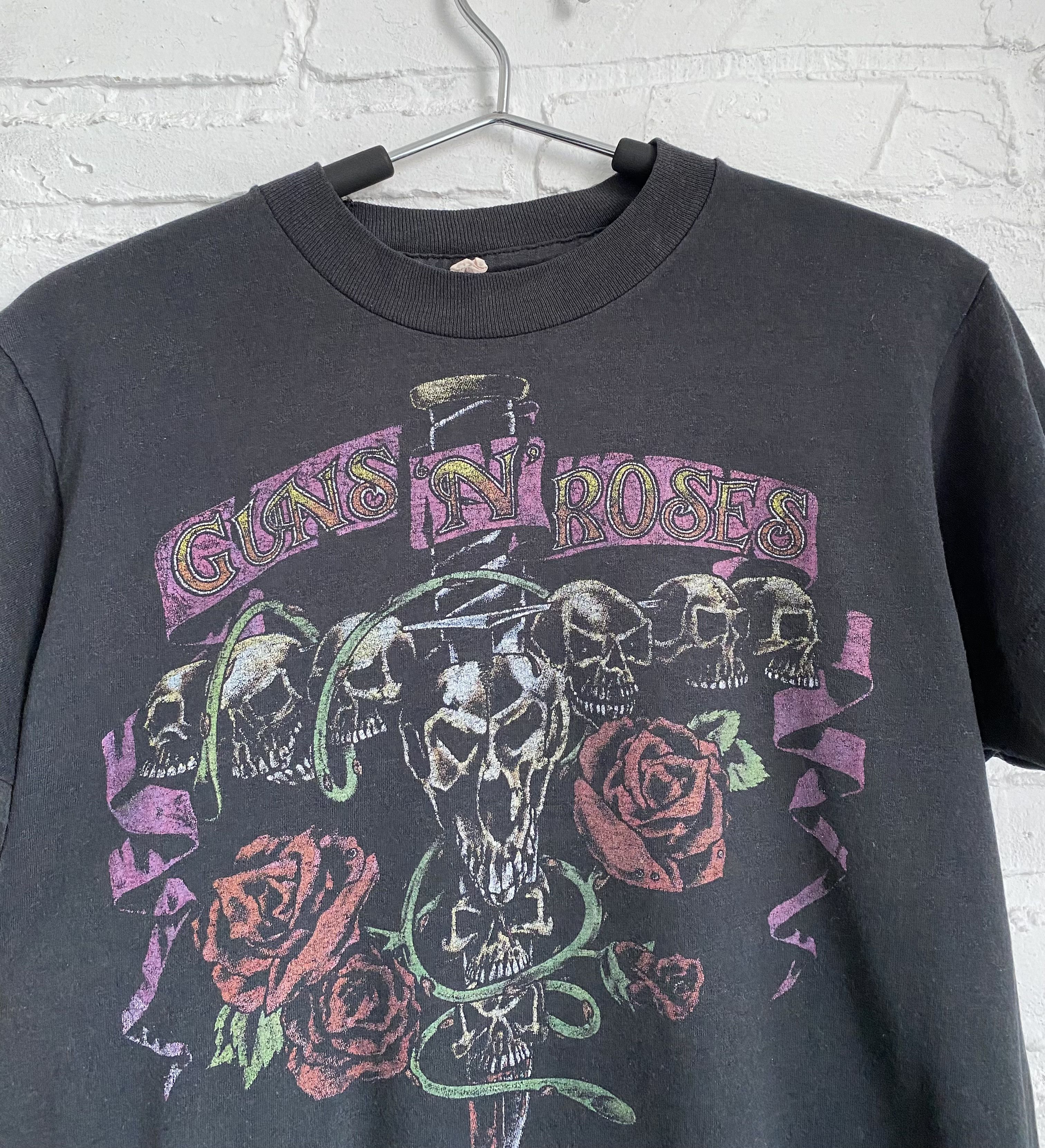 Band Tees × Vintage Vintage 80s Guns N' Roses appetite for destruction t-shirt Size US S / EU 44-46 / 1 - 2 Thumbnail