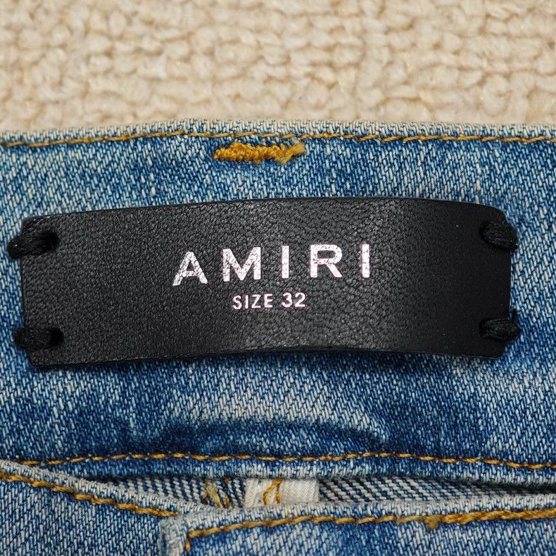 Amiri Amiri washed distressed jeans Size US 32 / EU 48 - 3 Thumbnail