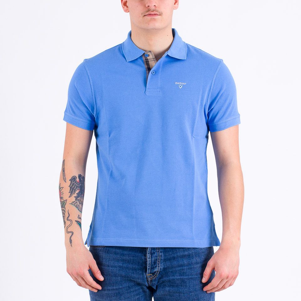 Barbour o1y1224 Logo Polo Shirt in Blue Size US S / EU 44-46 / 1 - 1 Thumbnail