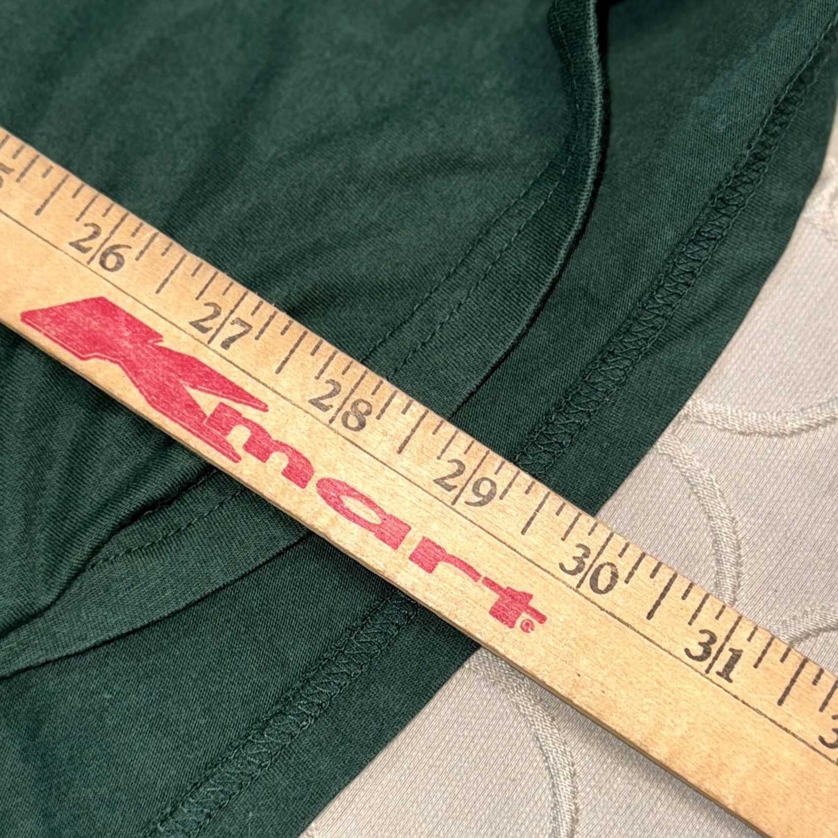 Polo Ralph Lauren VINTAGE Polo Ralph Lauren Shirt Mens 2XL Green Hooded Long Sleeve POLO Spell Out Logo Size US XXL / EU 58 / 5 - 6 Thumbnail
