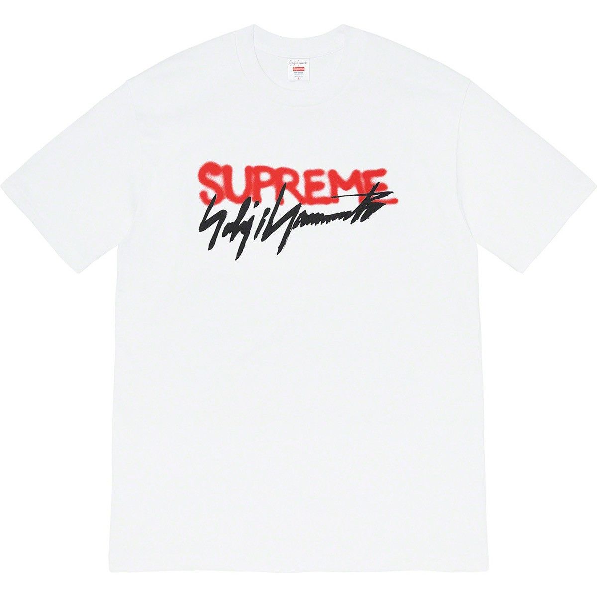 Supreme Supreme Yohji Yamamoto Logo Tee (FW20) XL Size US XL / EU 56 / 4 - 2 Thumbnail
