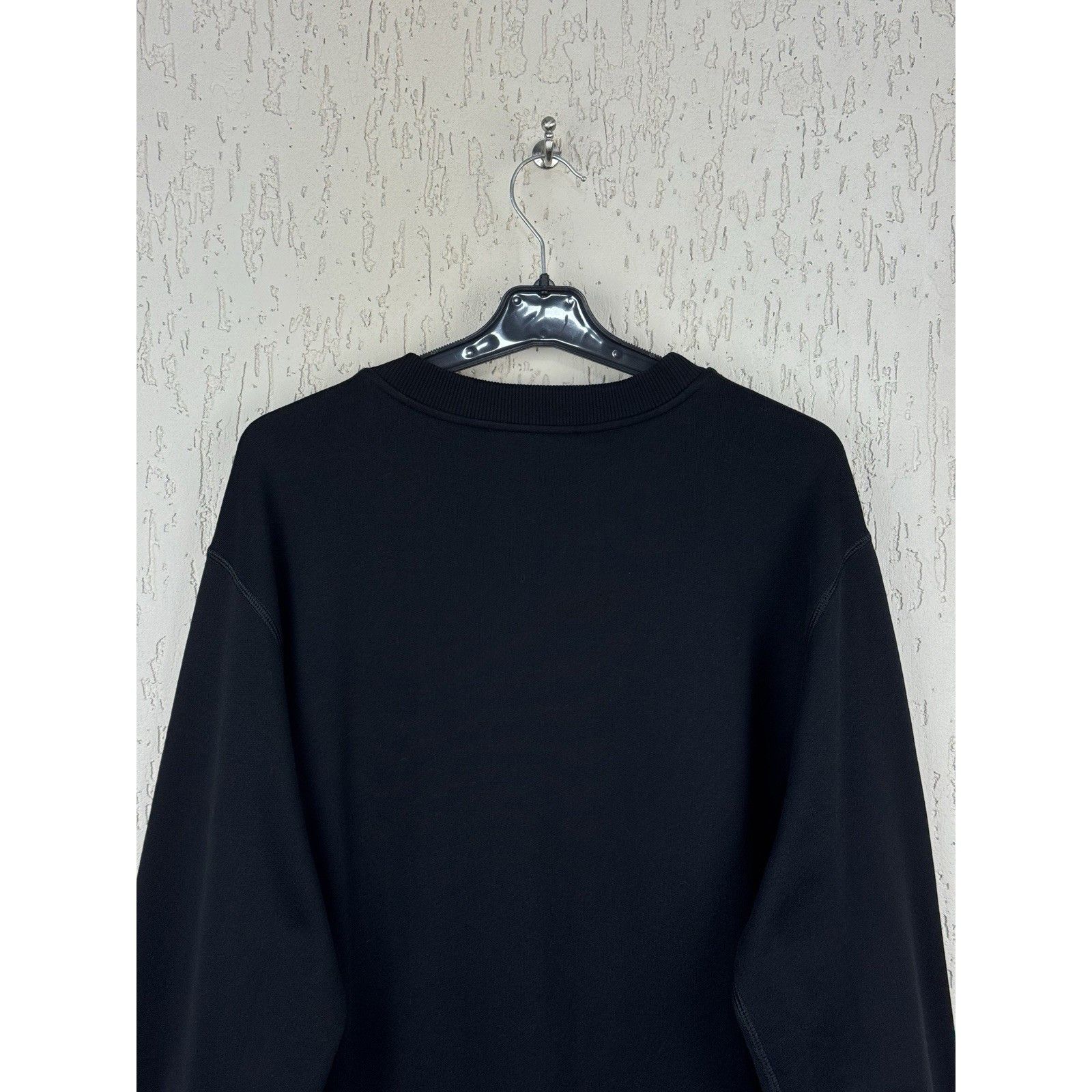 Dolce & Gabbana Dolce & Gabbana Logo Plaque Men's Sweatshirt Pullover – Blac Size US XL / EU 56 / 4 - 7 Thumbnail