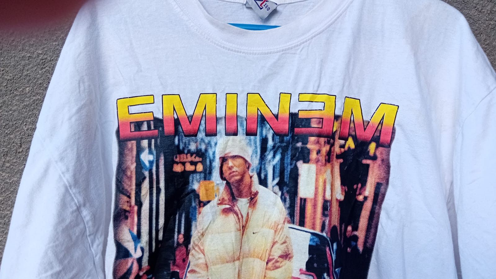 Eminem × Jerzees × Vintage Eminem The Marshall Mathers LP Vintage Rap t-shirt Jerzees L Size US L / EU 52-54 / 3 - 6 Thumbnail