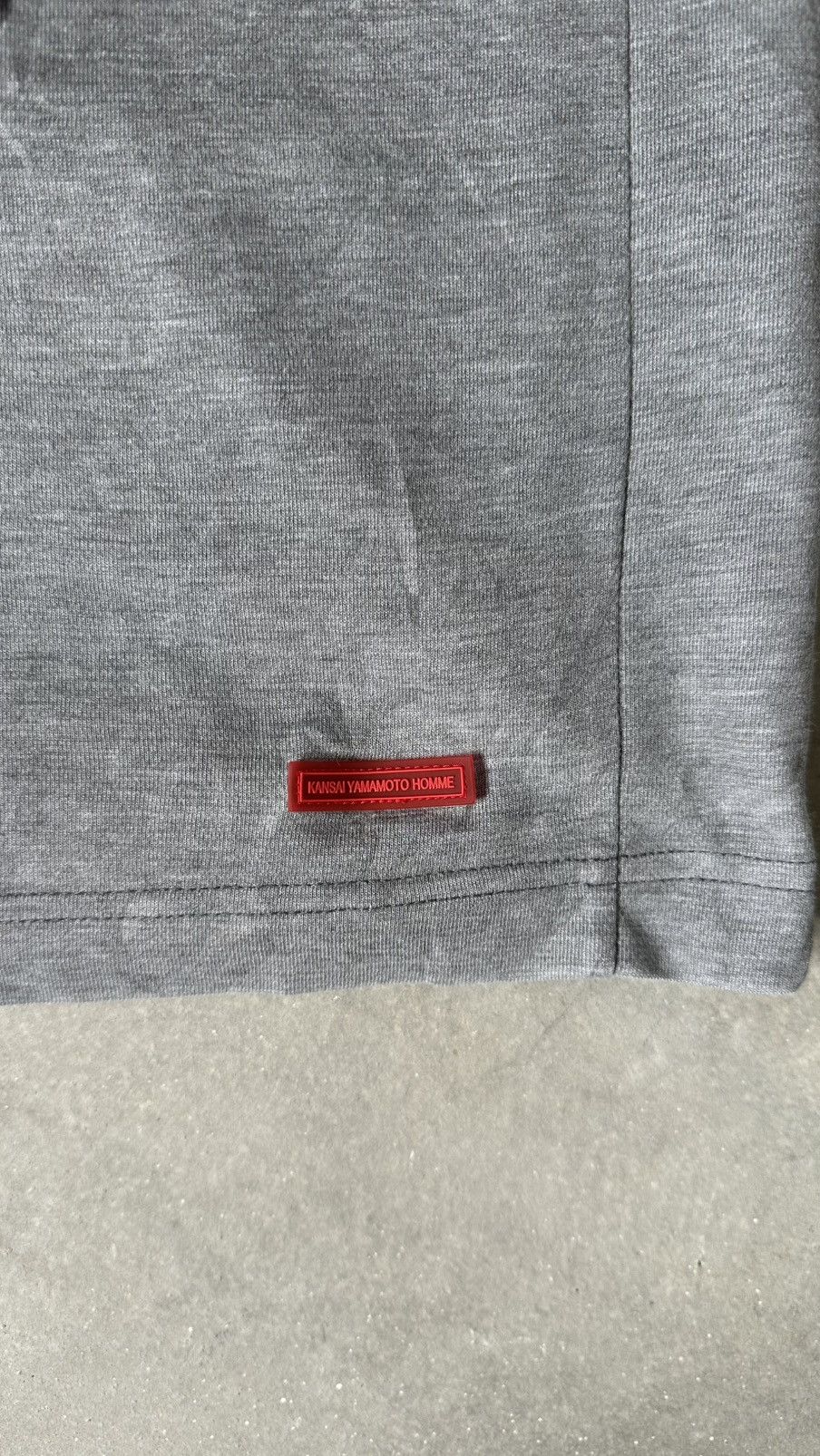 Kansai Yamamoto VINTAGE KANSAI YAMAAMOTO HOMME MIDZIPPER LS TEE Size US M / EU 48-50 / 2 - 2 Thumbnail