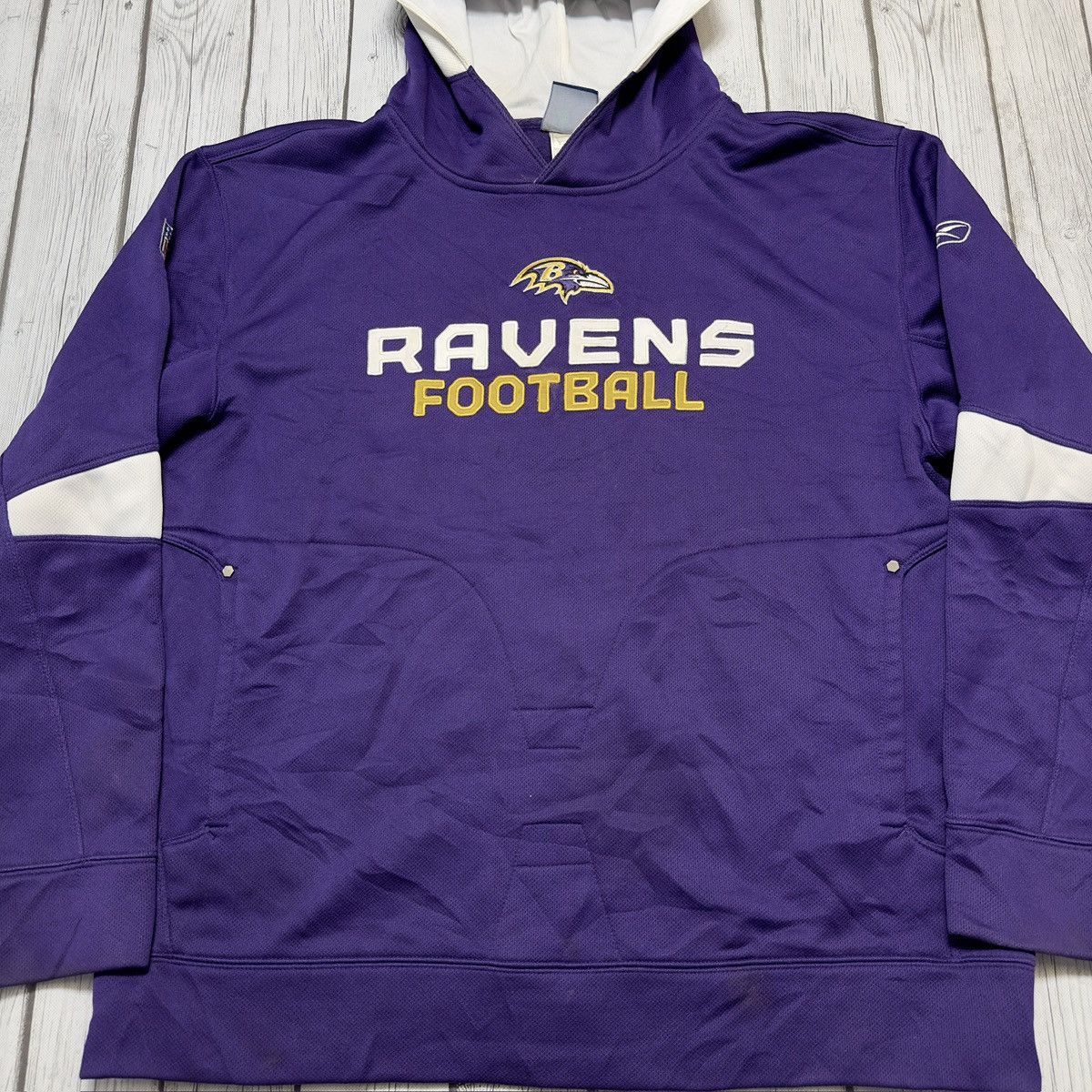 NFL × Reebok Baltimore Ravens hoodie Size US L / EU 52-54 / 3 - 3 Thumbnail