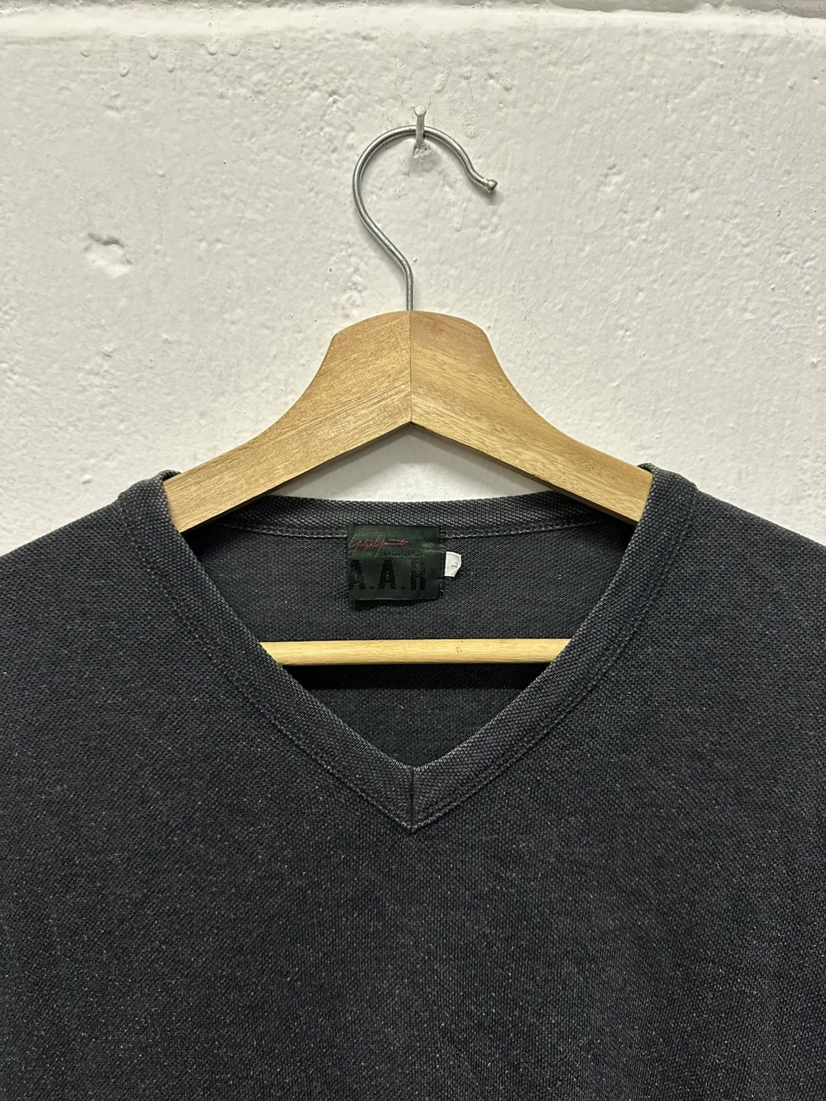 Yohji Yamamoto 1990 - Yohji Yamamoto All Against Risk A.A.R L/S Shirt Size US L / EU 52-54 / 3 - 3 Thumbnail
