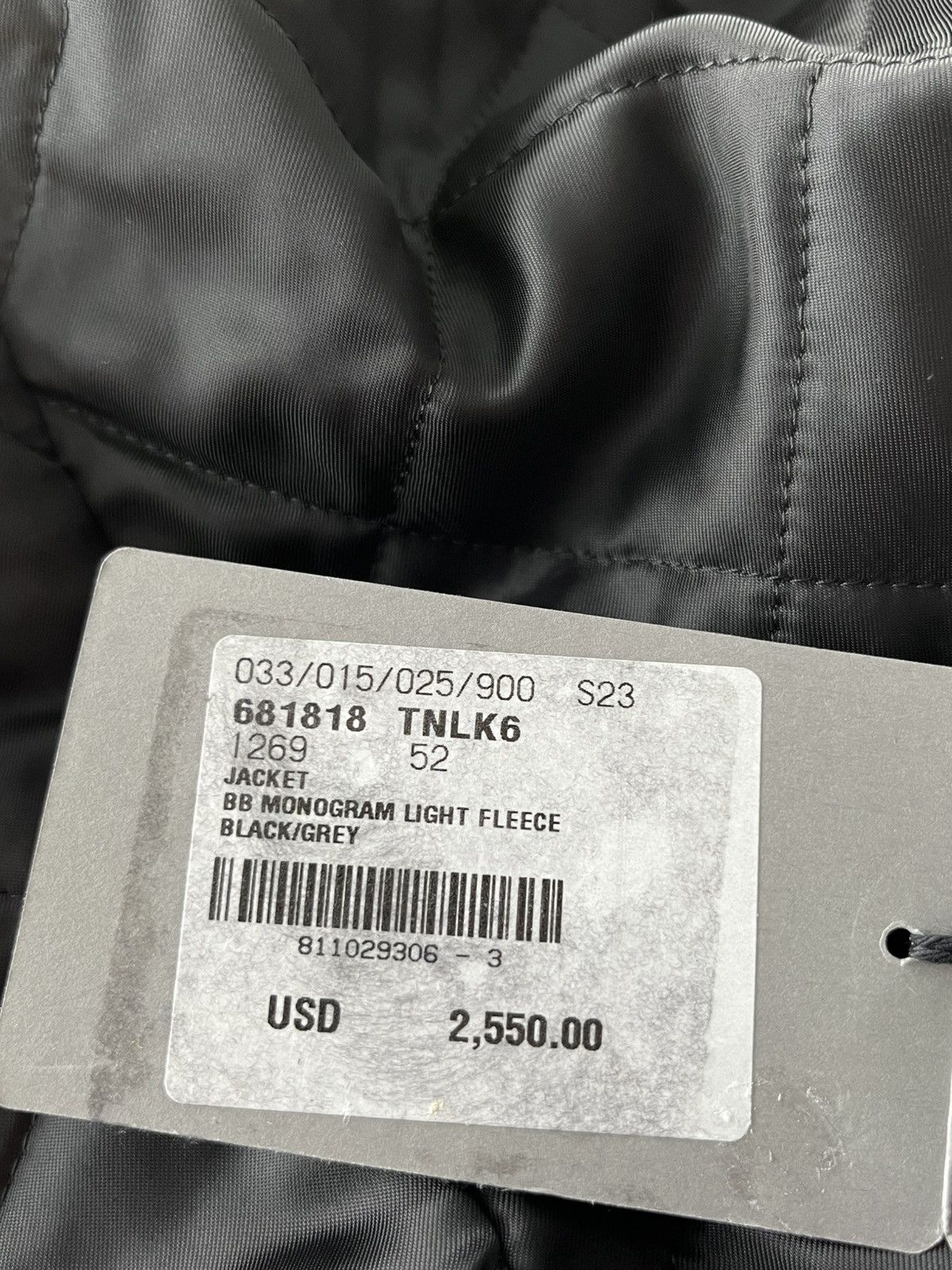 Balenciaga BrandNew Balenciaga BB Monogram Fleece Bomber Coat Oversized Size US XXL / EU 58 / 5 - 4 Thumbnail