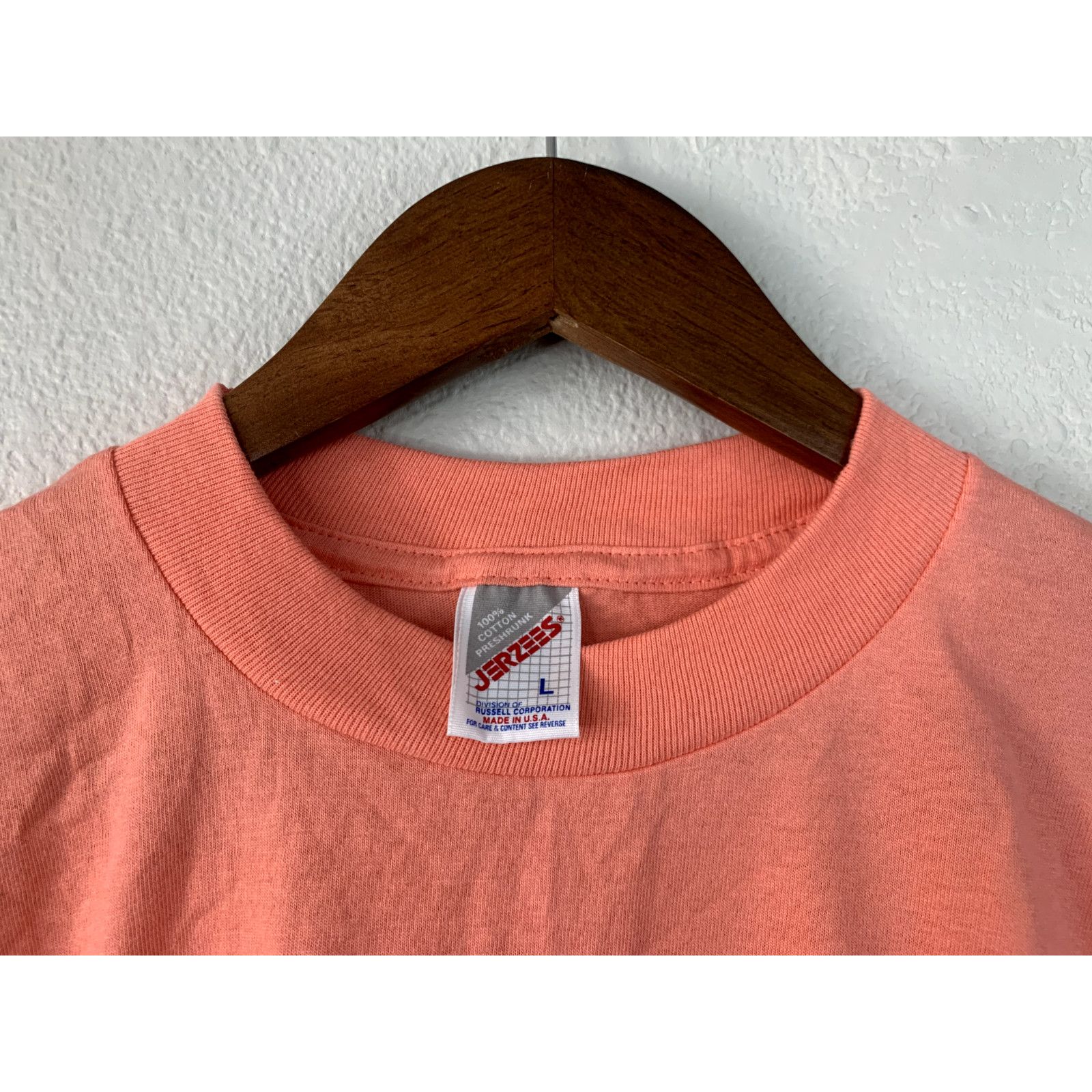 Jerzees Vintage Smoky Mountains Shirt Pink Gatlinburg T-Shirt VTG L Size US L / EU 52-54 / 3 - 7 Thumbnail