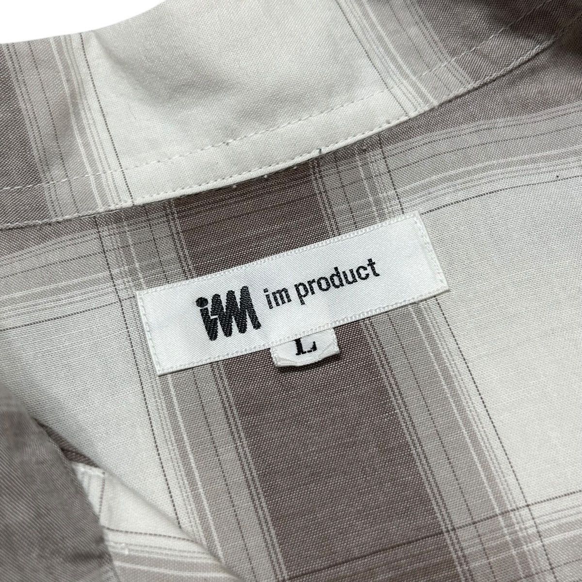 Issey Miyake 717 80s ISSEY MIYAKE IM PRODUCT vintage shirt men check rare Size US L / EU 52-54 / 3 - 5 Thumbnail