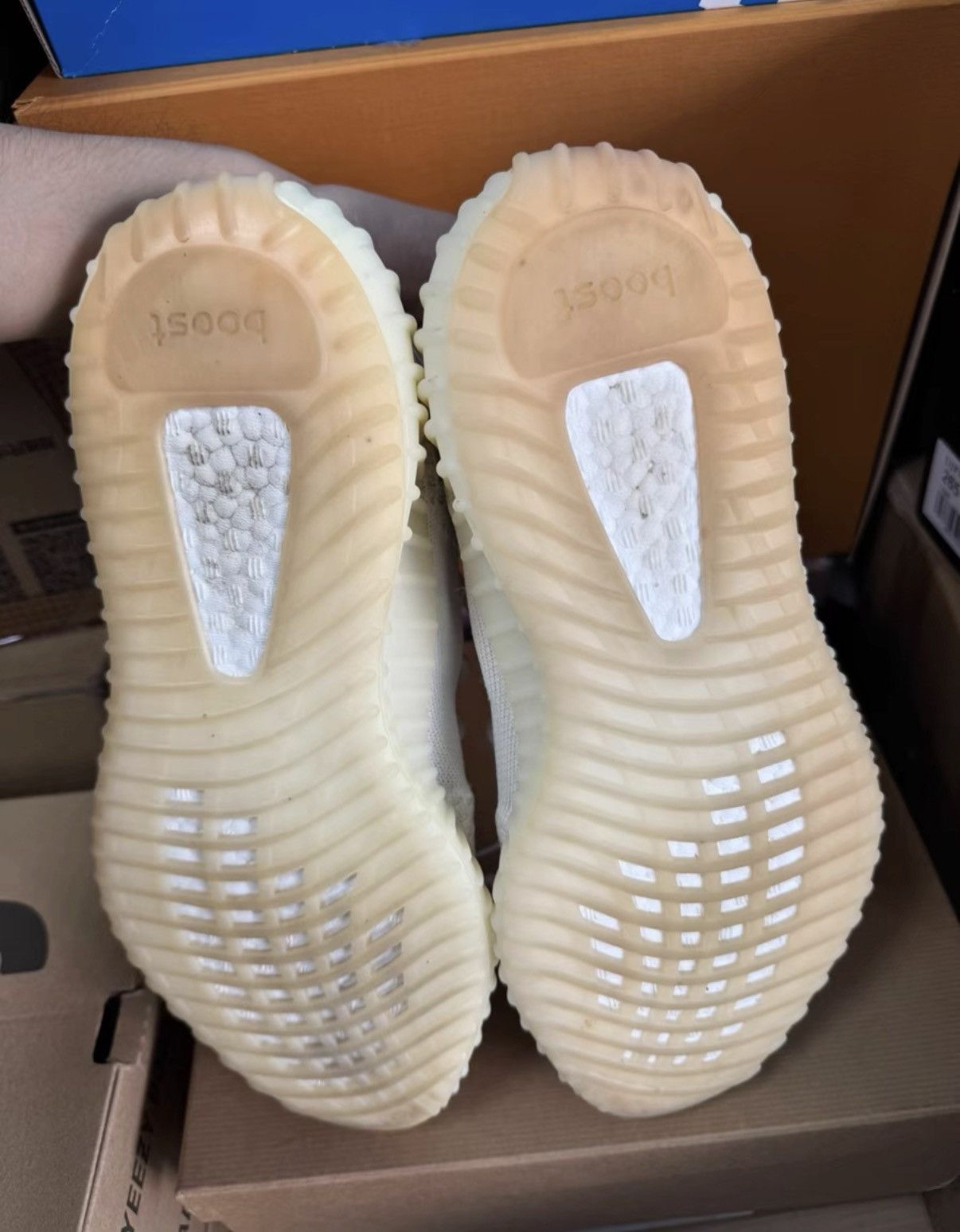 Adidas Adidas Yeezy 350 Bone 2.0, HQ6316 K37 Size US 10 / EU 43 - 6 Thumbnail