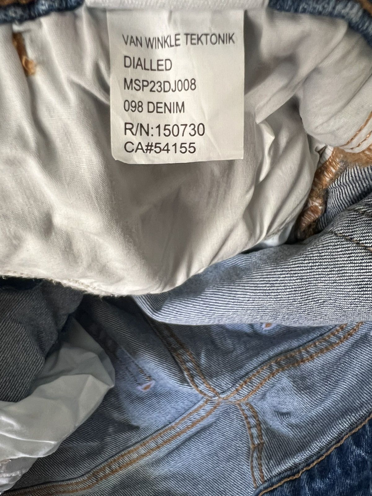 Ksubi Ksubi Jeans Mens Van Winkle Skinny Leg Blue $260 Size 36/32 Size US 36 / EU 52 - 7 Thumbnail