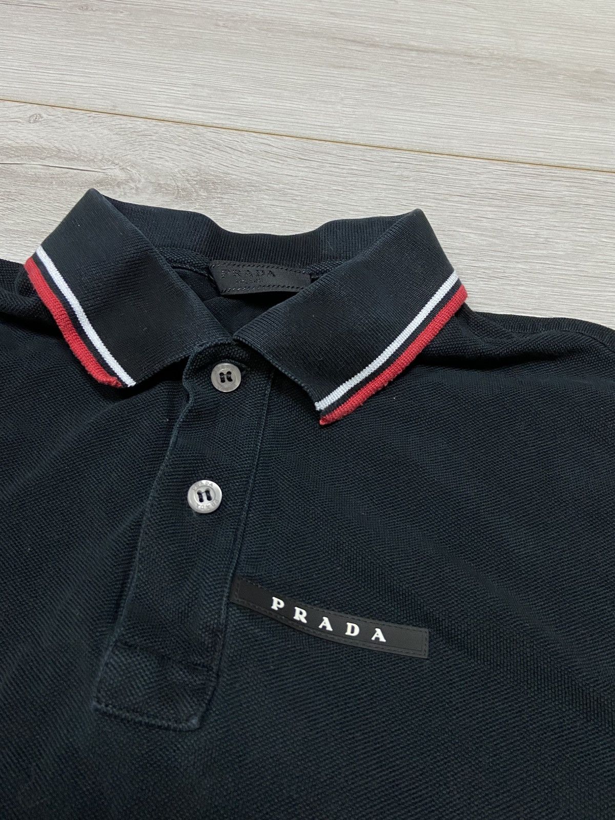 Prada Prada red tab vintage polo Size US S / EU 44-46 / 1 - 2 Thumbnail