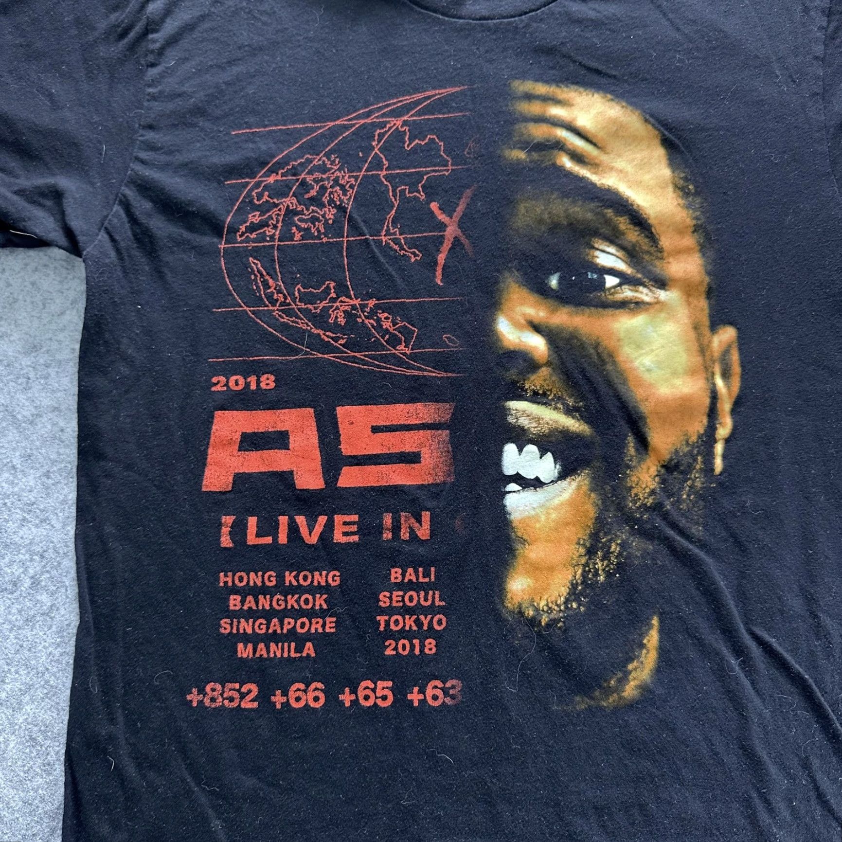 Olive XO Asia Live In Concert Shirt Mens L Black 2018 Tour Graphic Music Tee Size US L / EU 52-54 / 3 - 2 Thumbnail