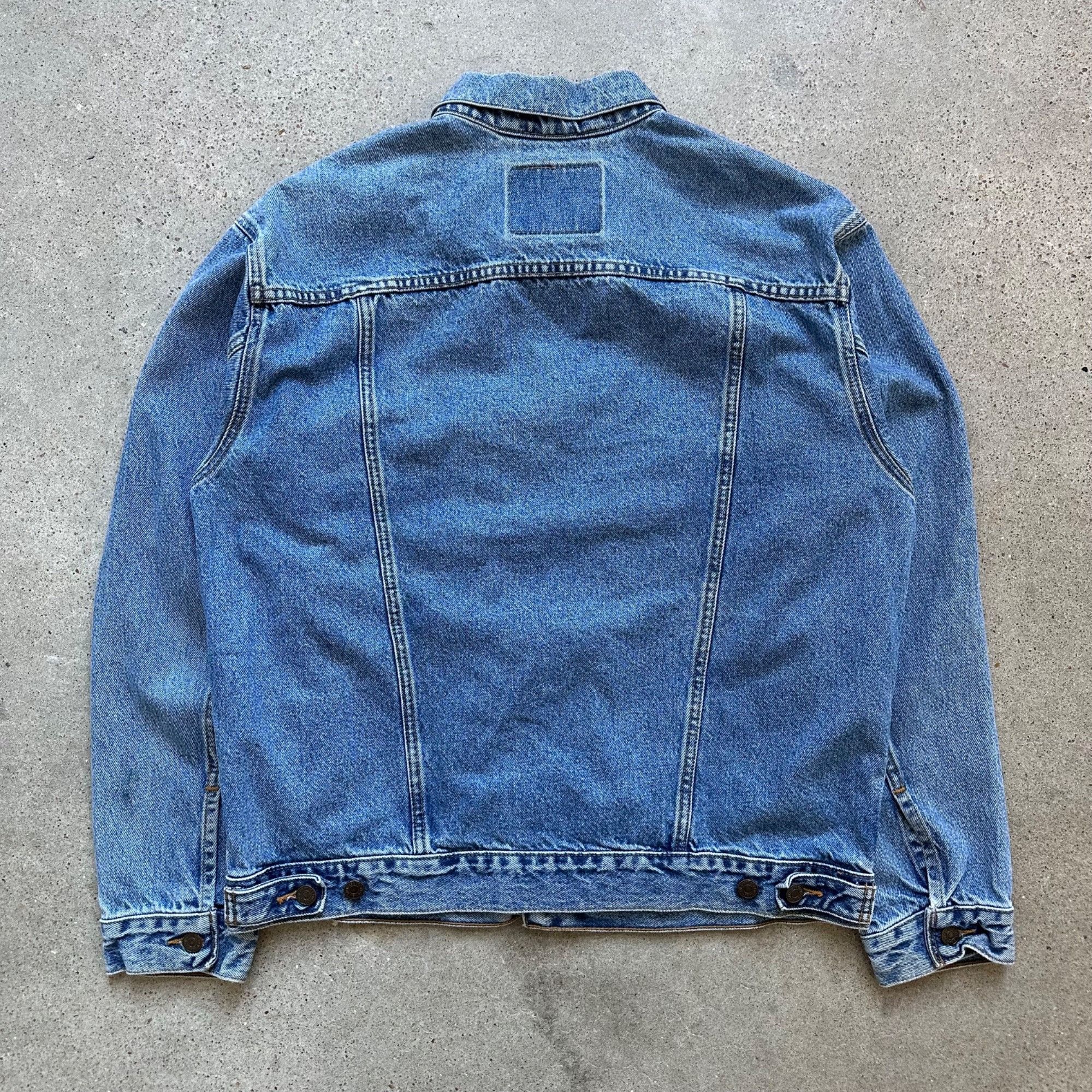 Levi's Vintage Levi’s 1989 Made In USA Denim Jacket Size US L / EU 52-54 / 3 - 3 Thumbnail