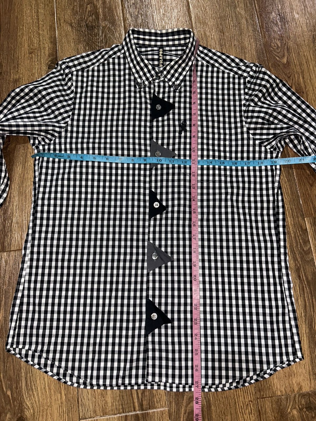 Issey Miyake Frapbois Gingham Check Shirt Size XS / US 0-2 / IT 36-38 - 10 Thumbnail