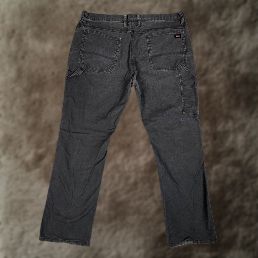 Dickies VINTAGE Dickies Carpenter Pants Gray 40x32 Pants Carpenter Workwear 5-Pocket Grunge Mens Regular Straight 32x32 Pants Size US 40 / EU 56 - 1 Thumbnail