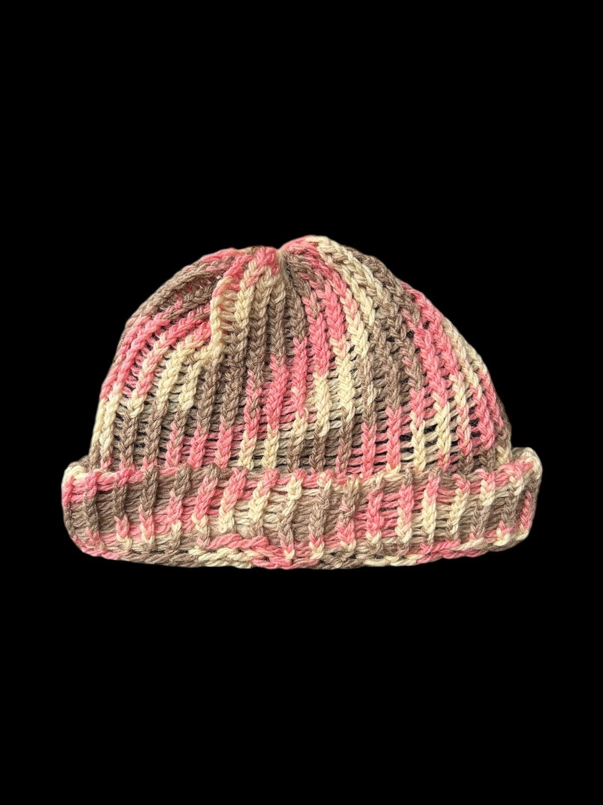 Japanese Brand × Kapital × Vintage Crochet Knitted handmade Beanie Hats ☠️☠️ Size ONE SIZE - 1 Thumbnail