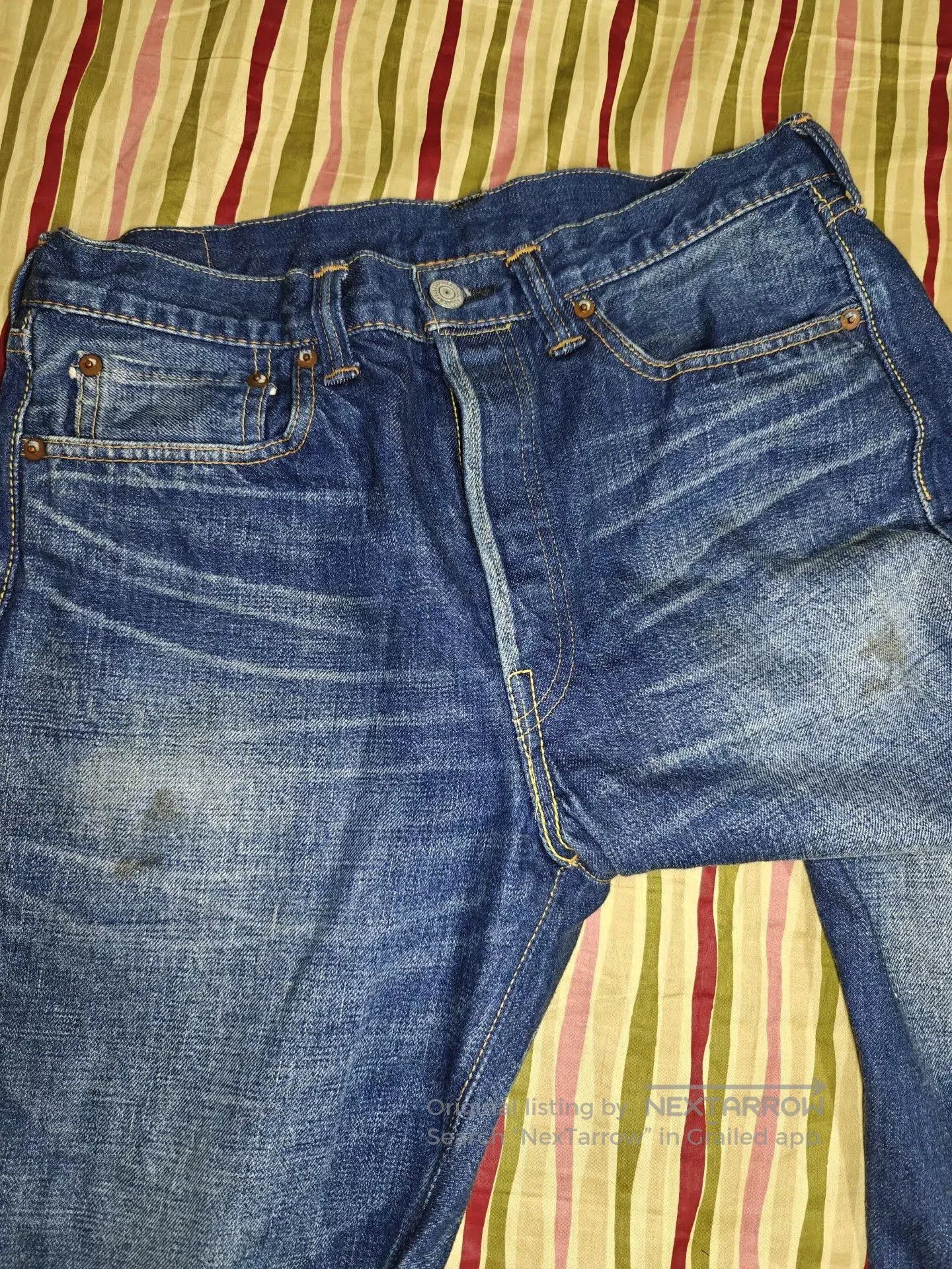Full Count & Co. Full Count More Than Real 1344 Denim Jeans. Size US 33 - 4 Thumbnail
