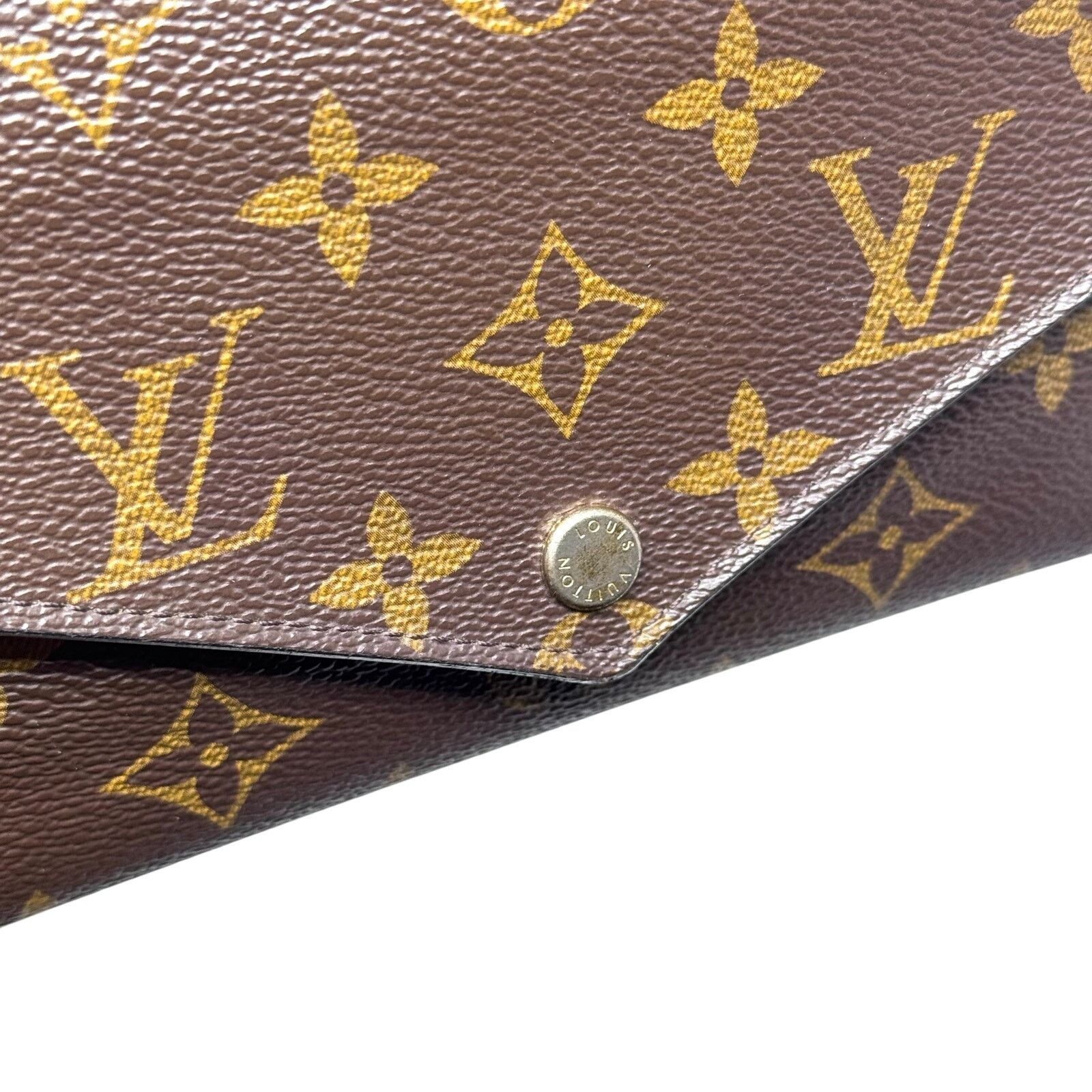 Louis Vuitton Louis Vuitton Monogram Long Wallet Size ONE SIZE - 8 Thumbnail