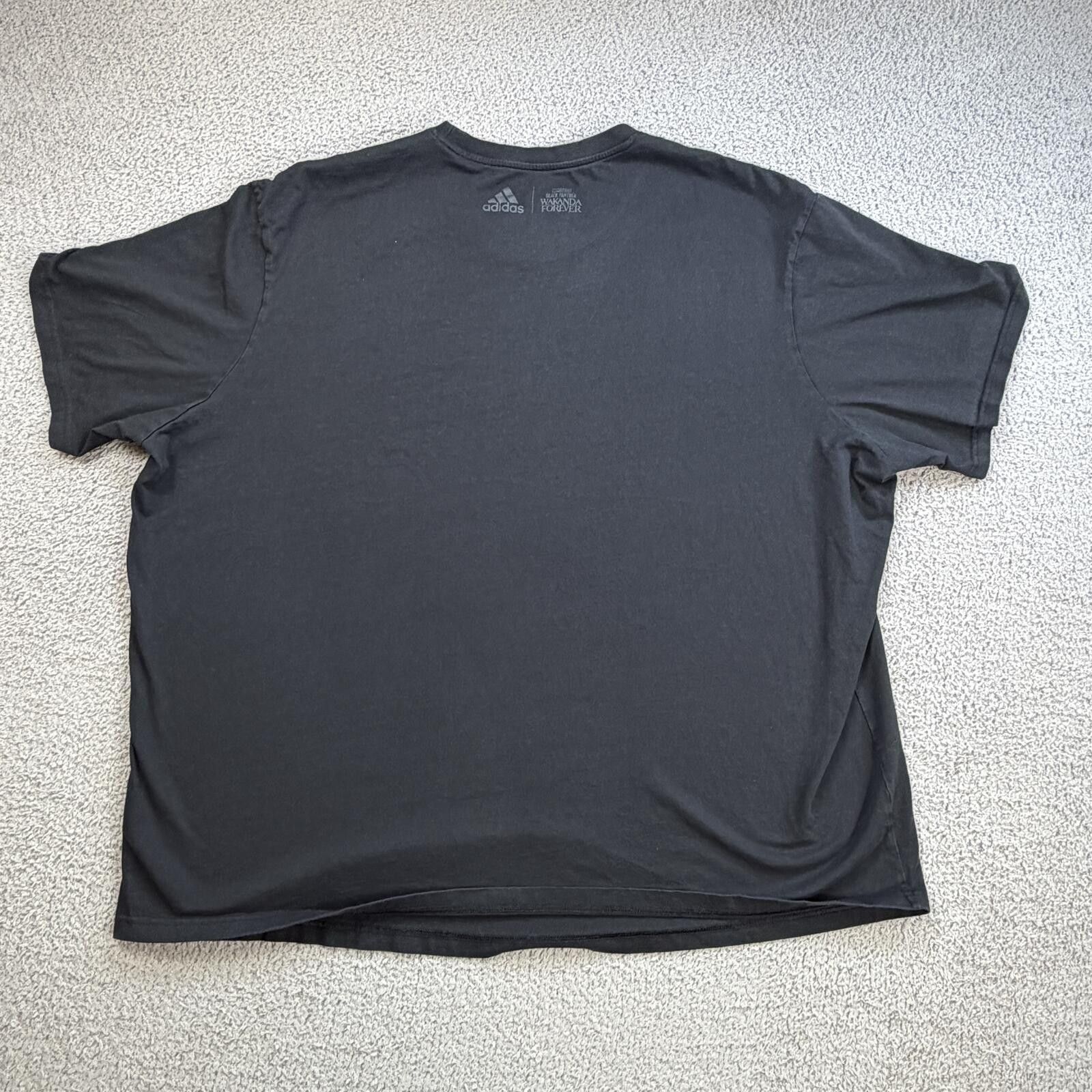 Adidas Adidas Black Panther Wakanda Forever T Shirt Black S Marvel Size US XXL / EU 58 / 5 - 2 Thumbnail
