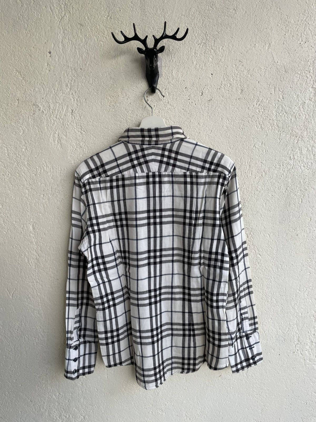 Burberry Vintage Burberry Plaid Shirt Archival Y2K Hysteric Issey If6 Size US M / EU 48-50 / 2 - 9 Thumbnail