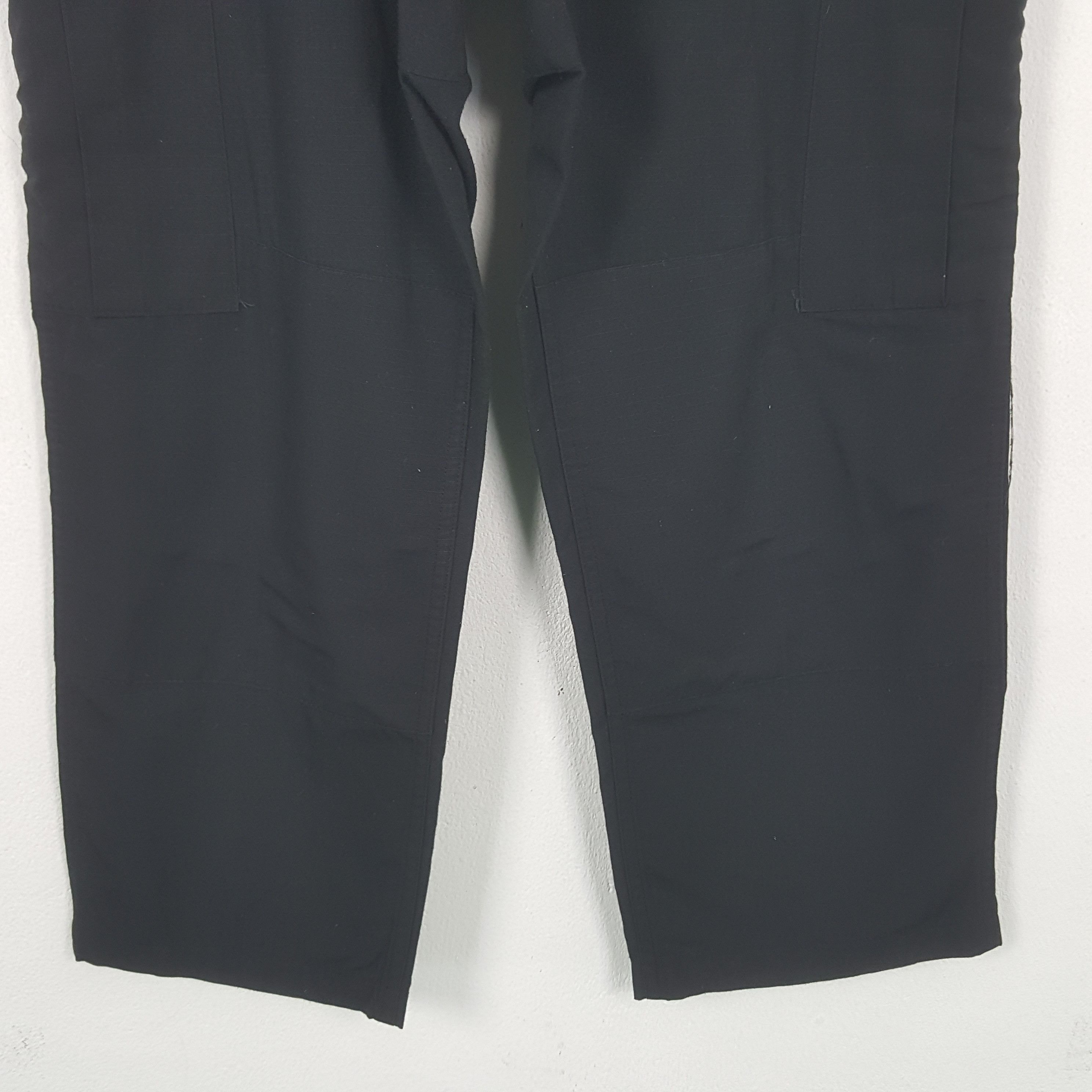 Designer Vintage Trouder Combat Black Cargo Pants Size US 30 / EU 46 - 3 Thumbnail