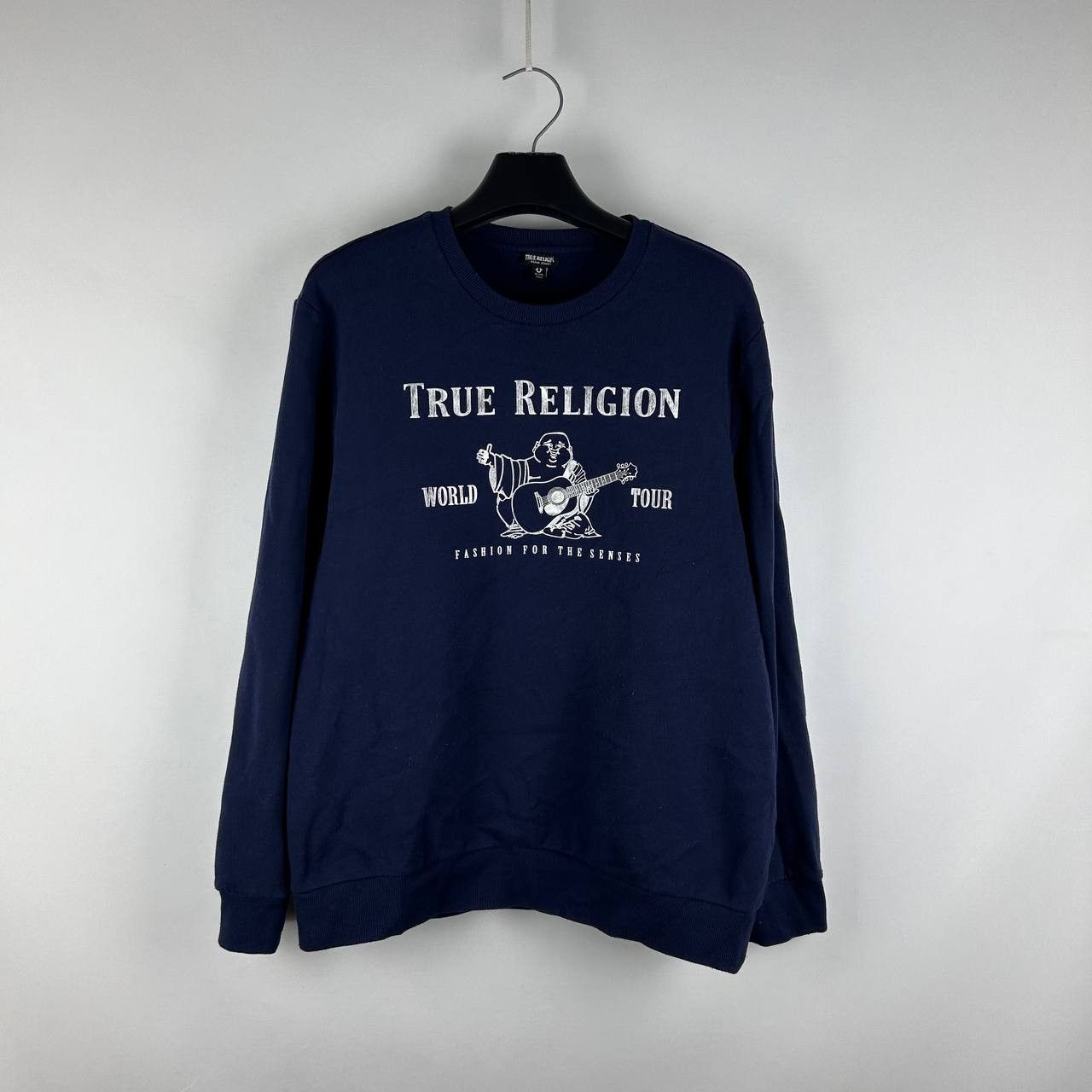True Religion True Religion Budda Big Logo Sweatshirt Crewneck Size US XL / EU 56 / 4 - 1 Thumbnail