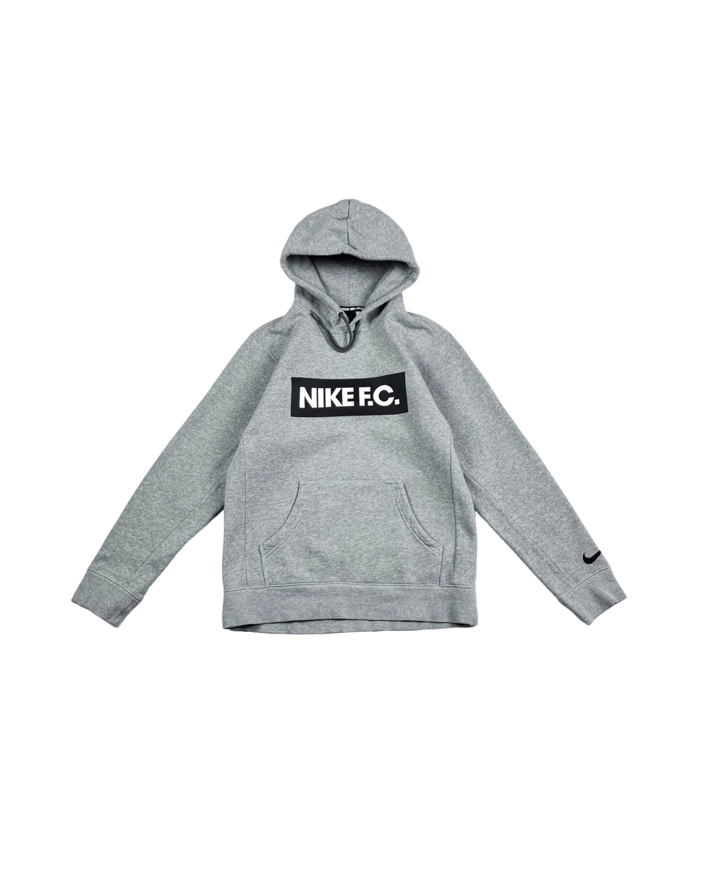 image of Nike Fc Hoodie S in Grey, Men's (Size Small)