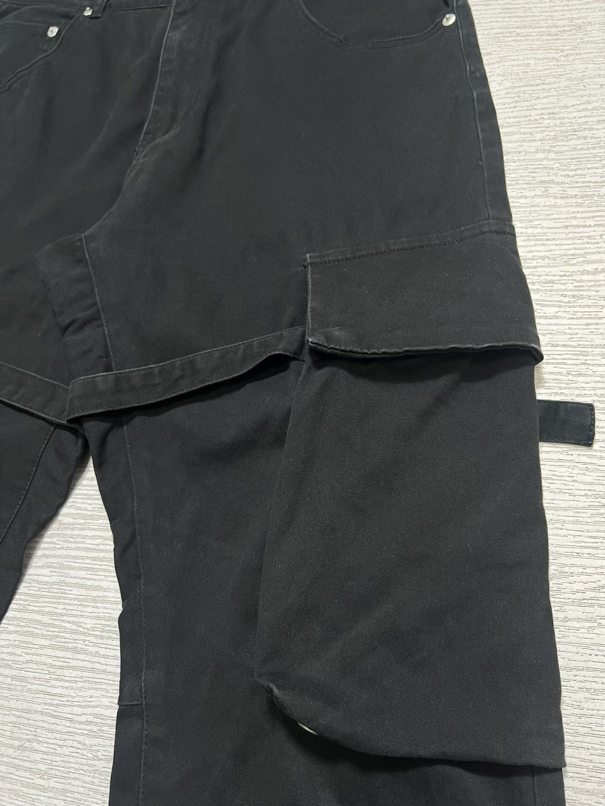 Vuja De Vuja De - Bondage Flared Cargo Pants Size US 30 / EU 46 - 6 Thumbnail