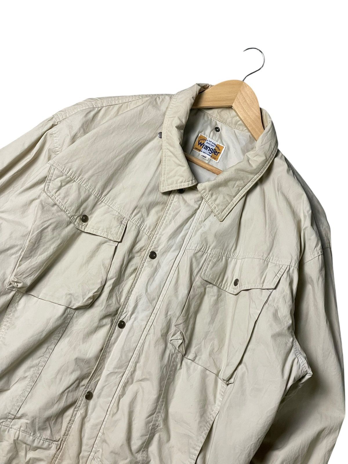 Wrangler Vintage WRANGLER Multi-pocket Button Jacket (98) Size US L / EU 52-54 / 3 - 2 Thumbnail
