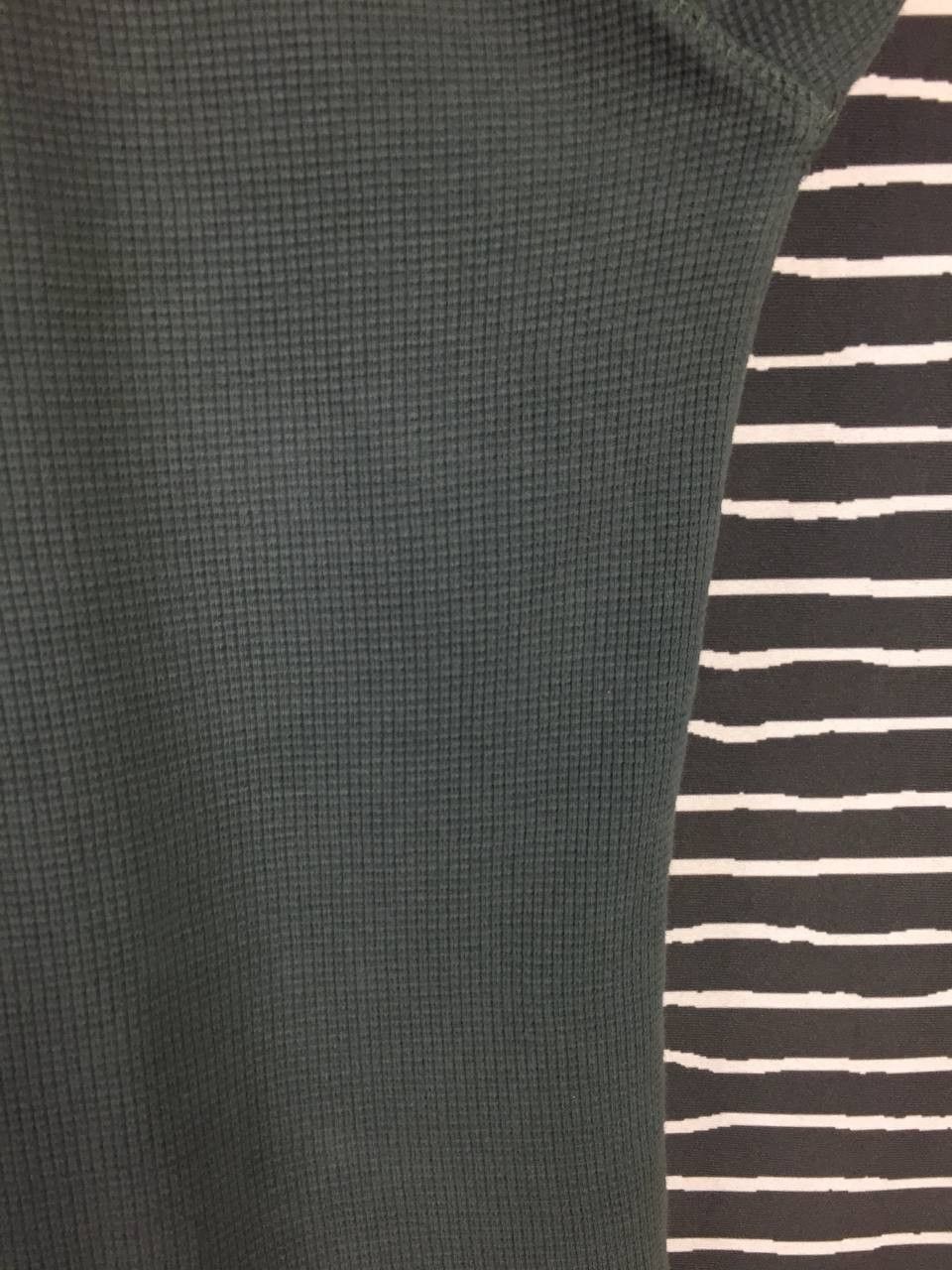 Other Pact Waffle Knit Contrast Trim Long Sleeve Henley Tee Size US L / EU 52-54 / 3 - 11 Thumbnail