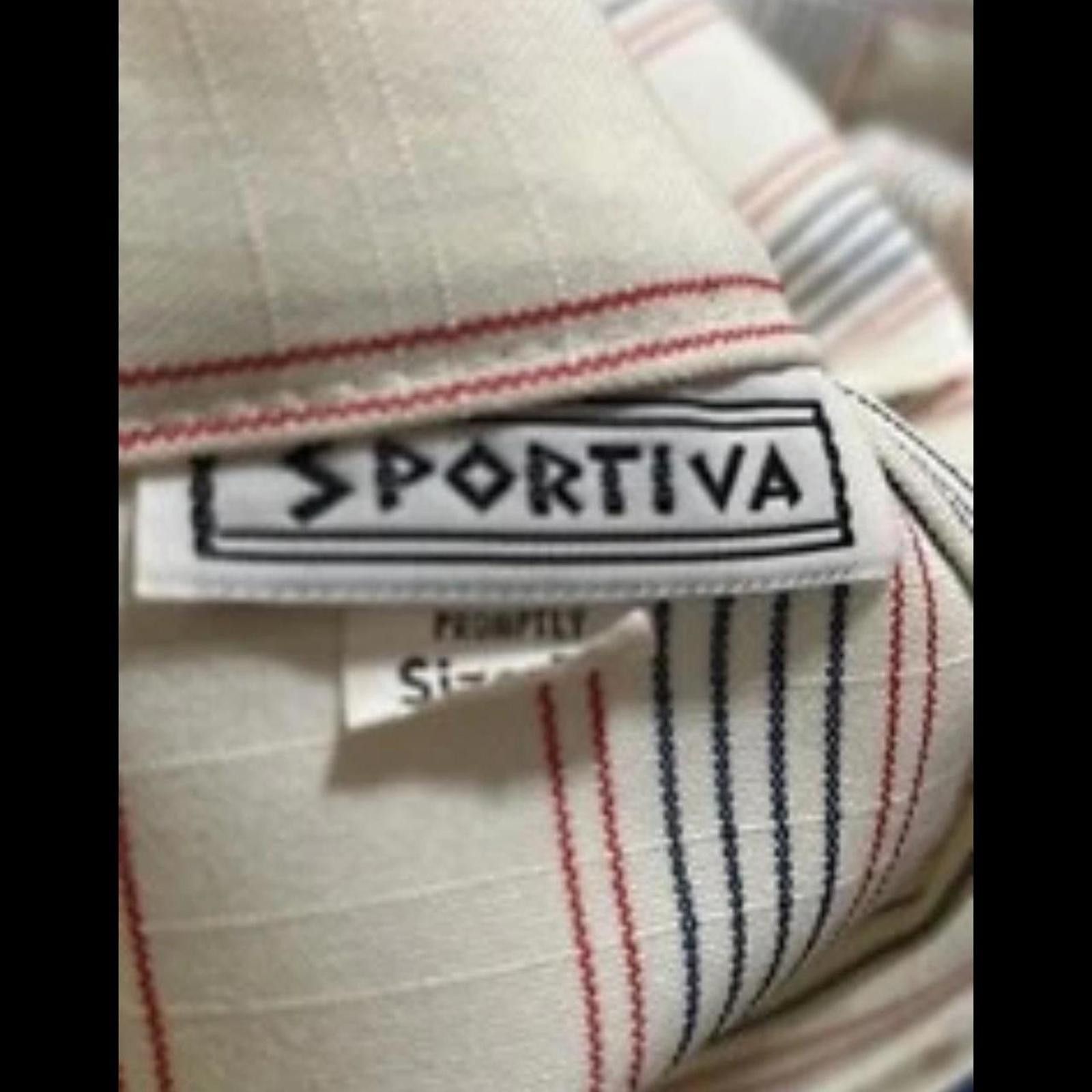 Other Vintage Sportiva White Striped Secretary Skirt suit 8 Size M / US 6-8 / IT 42-44 - 5 Thumbnail