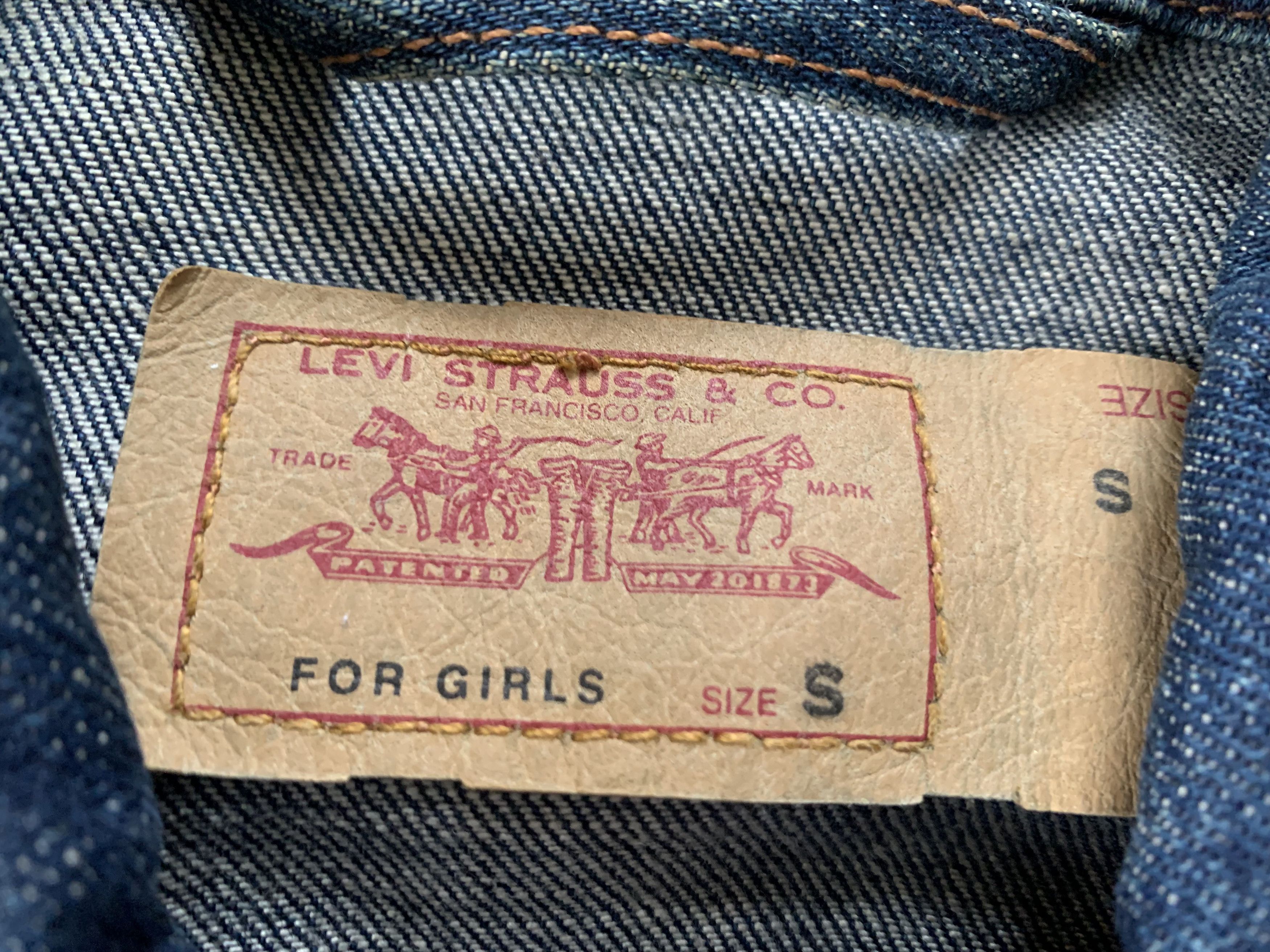 Levi's × Levi's Vintage Clothing Levis Blue Women's Denim Jacket Size S / US 4 / IT 40 - 5 Thumbnail