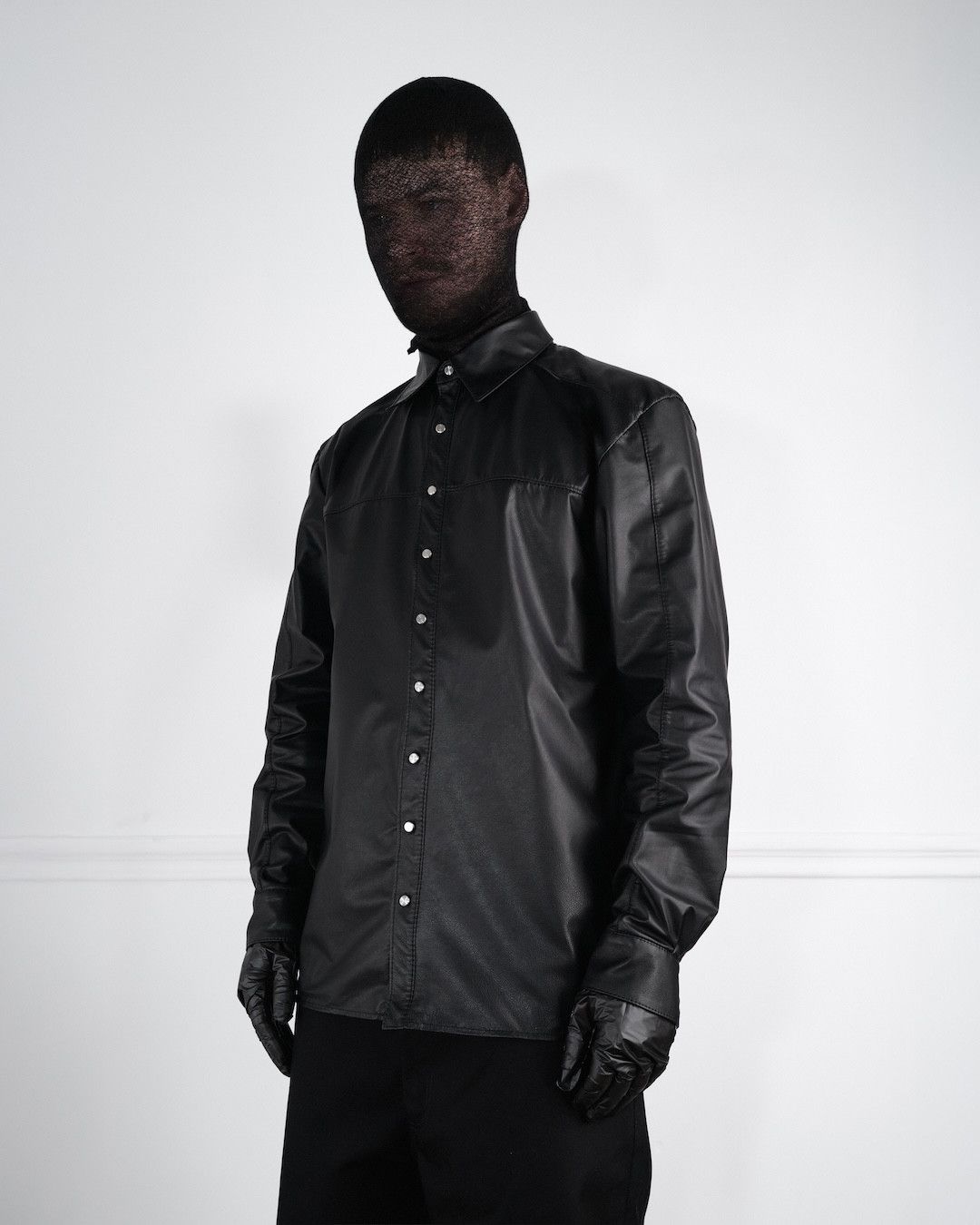 NKTRMNV KANGAROO LEATHER SHIRT